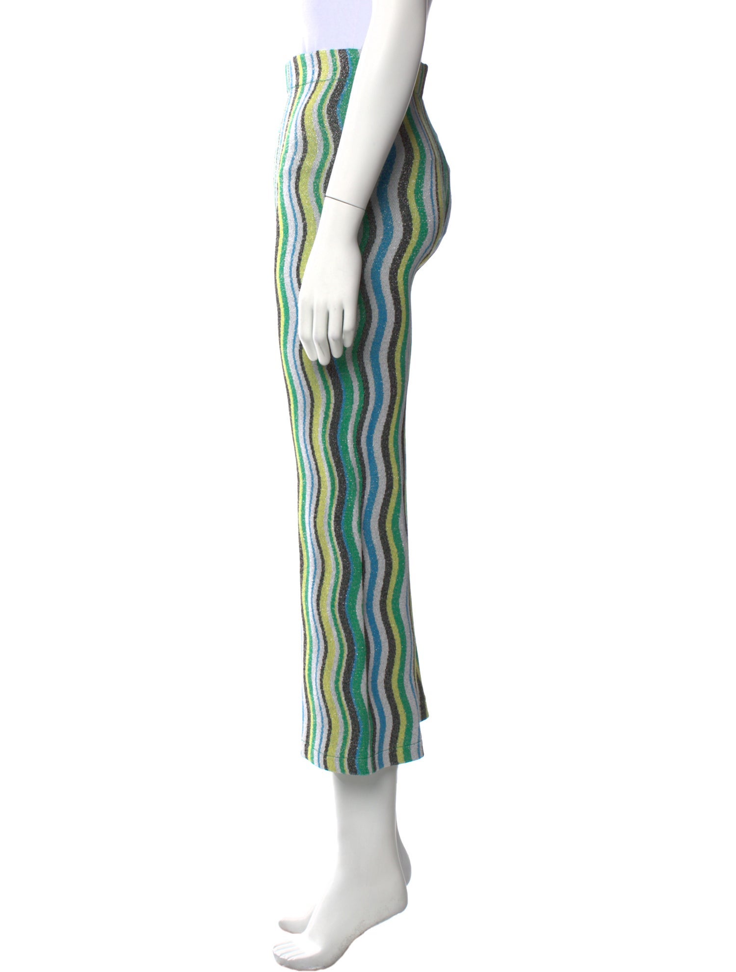 Simon Miller Striped Straight Leg Pants