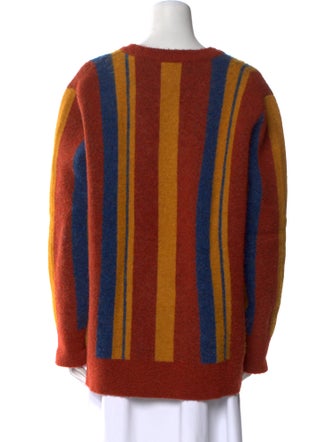 Simon Miller Striped V-Neck Sweater