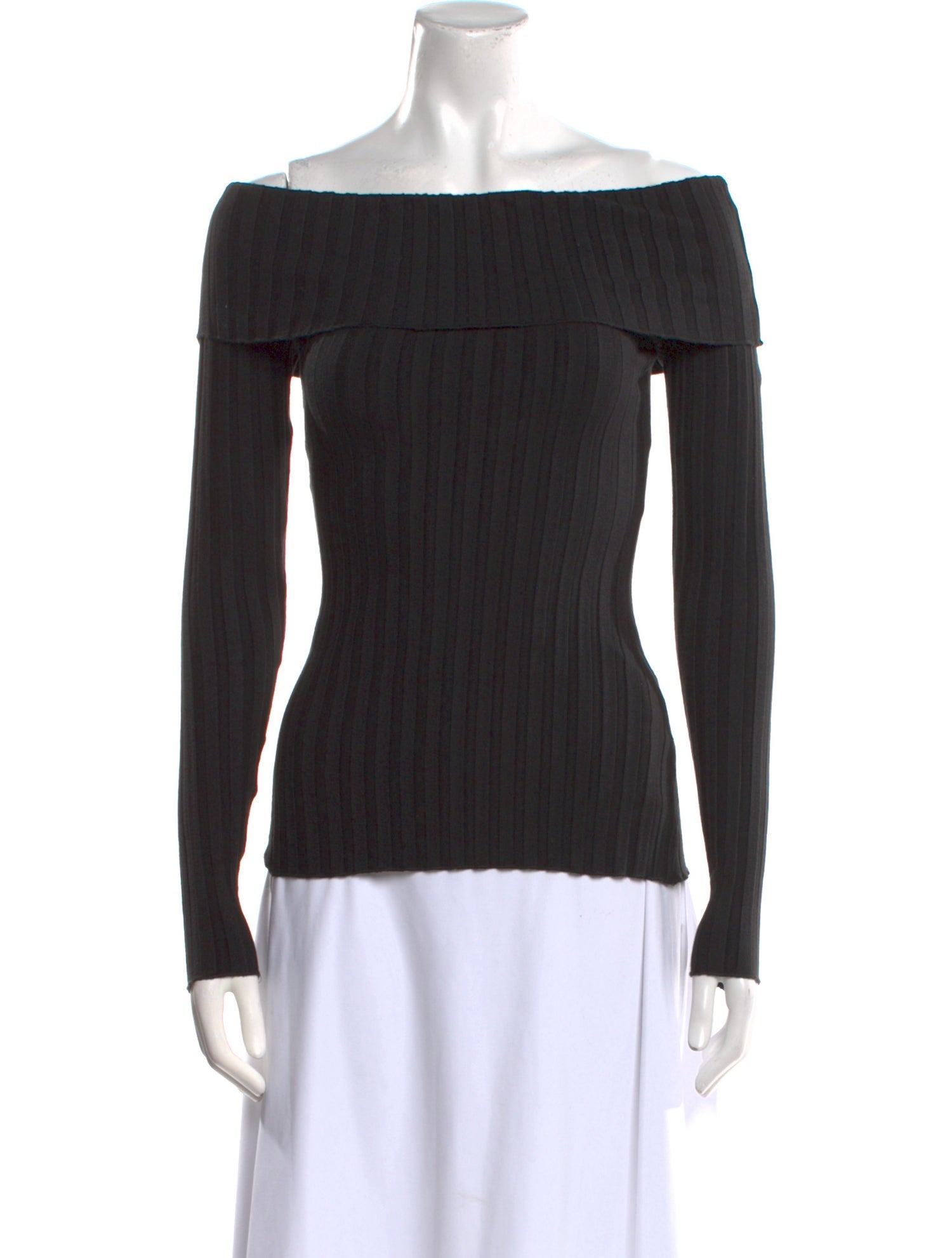 Simon Miller Off-The-Shoulder Long Sleeve Top