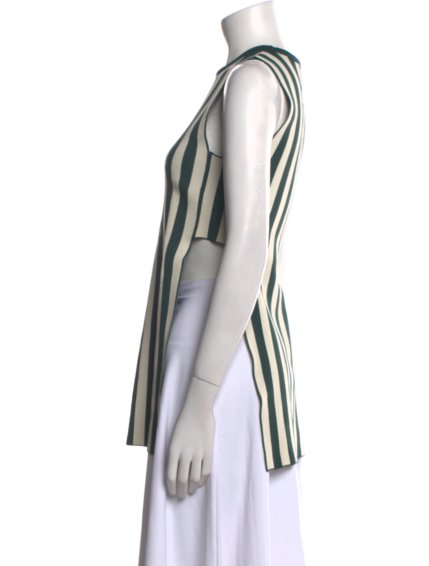 Simon Miller Striped Crew Neck Tunic