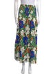 Simon Miller Floral Print Midi Length Skirt