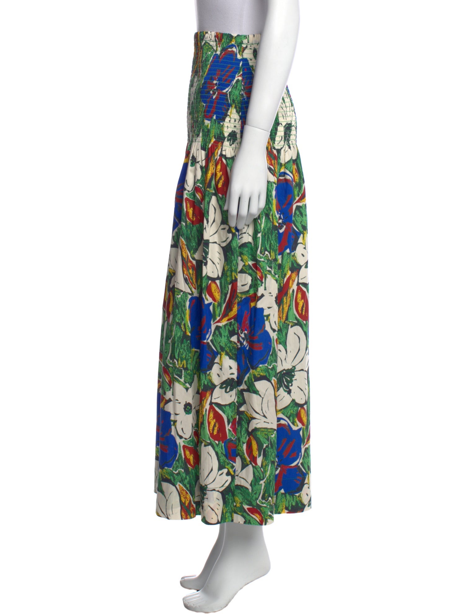 Simon Miller Floral Print Midi Length Skirt