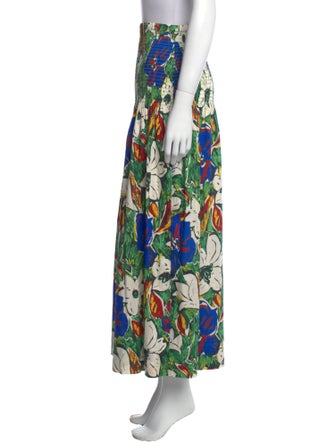 Simon Miller Floral Print Midi Length Skirt