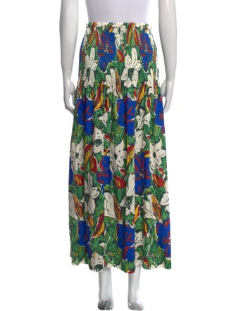 Simon Miller Floral Print Midi Length Skirt