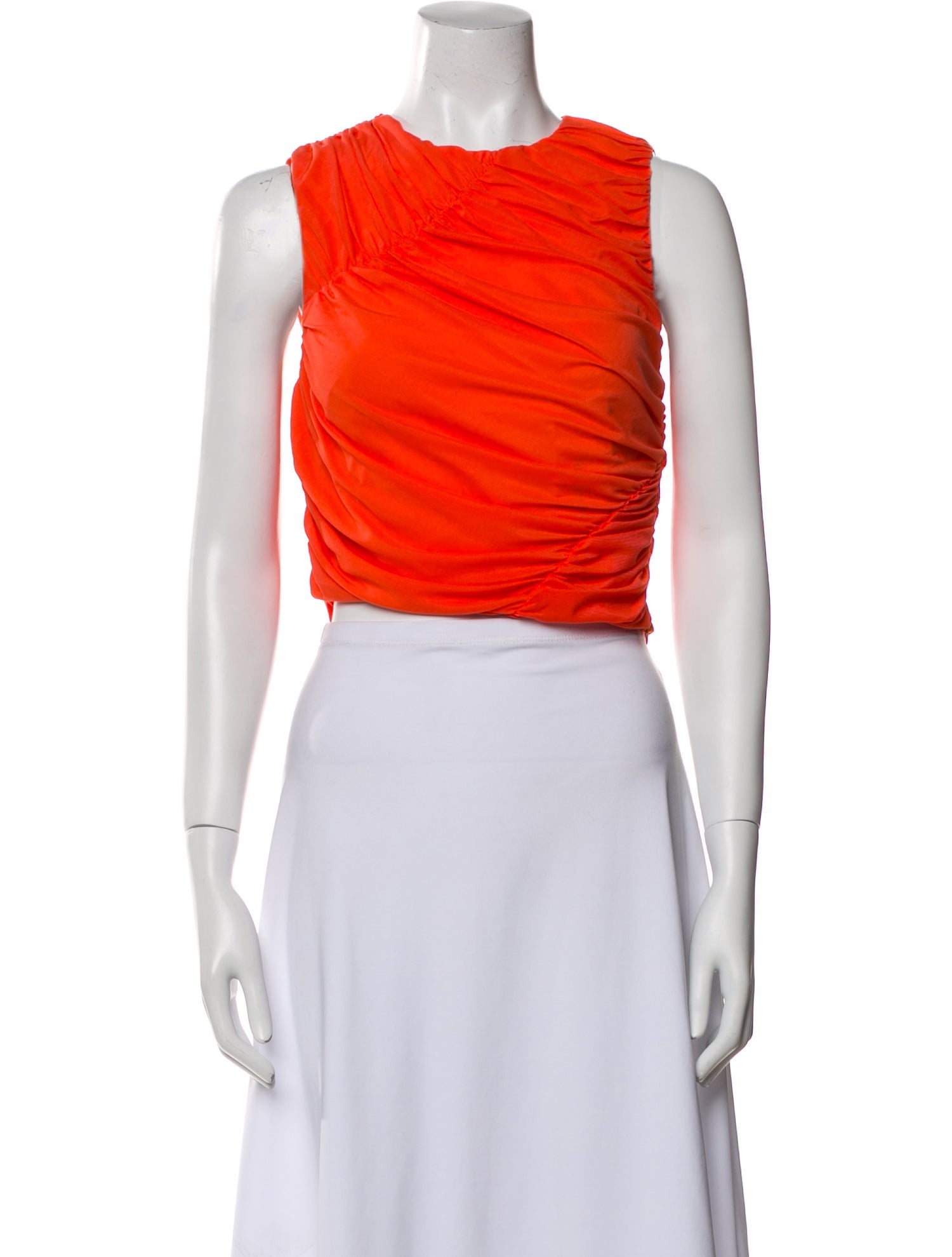 Simon Miller Crew Neck Sleeveless Crop Top