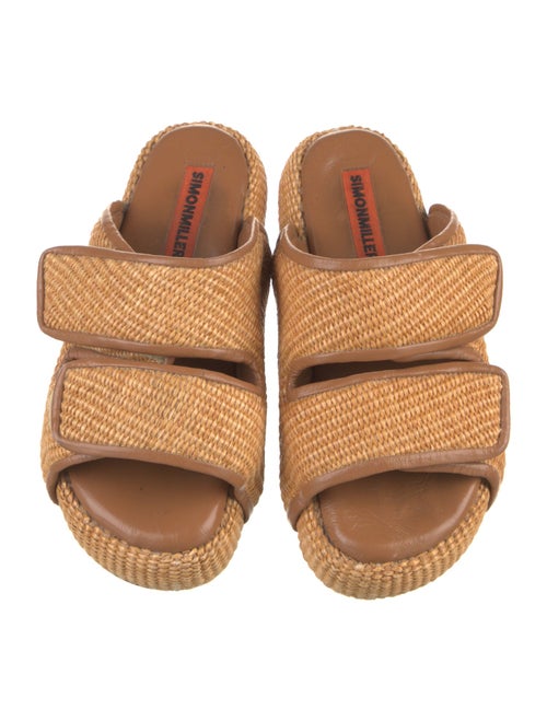 Simon Miller Raffia Slides