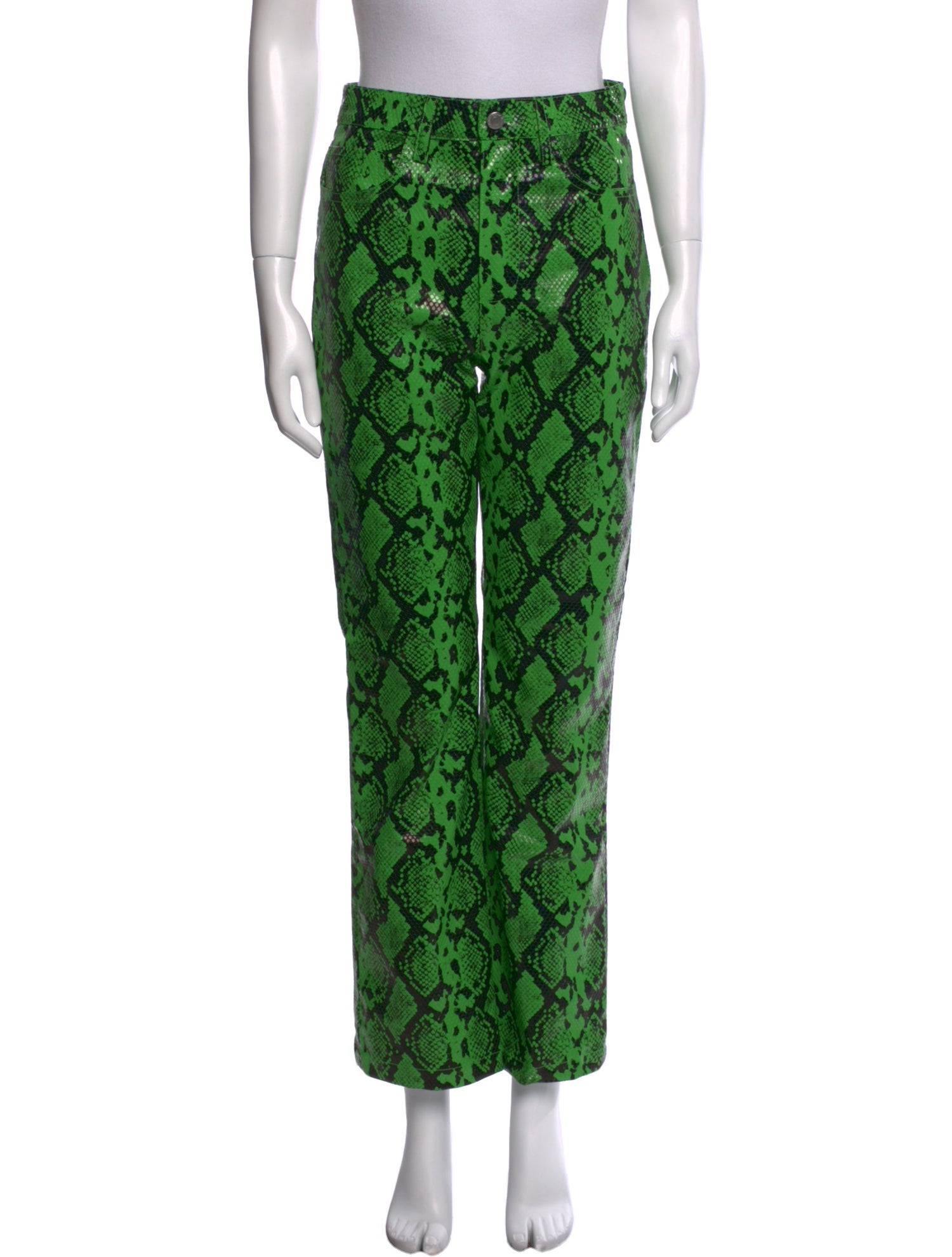 Simon Miller Animal Print Wide Leg Pants