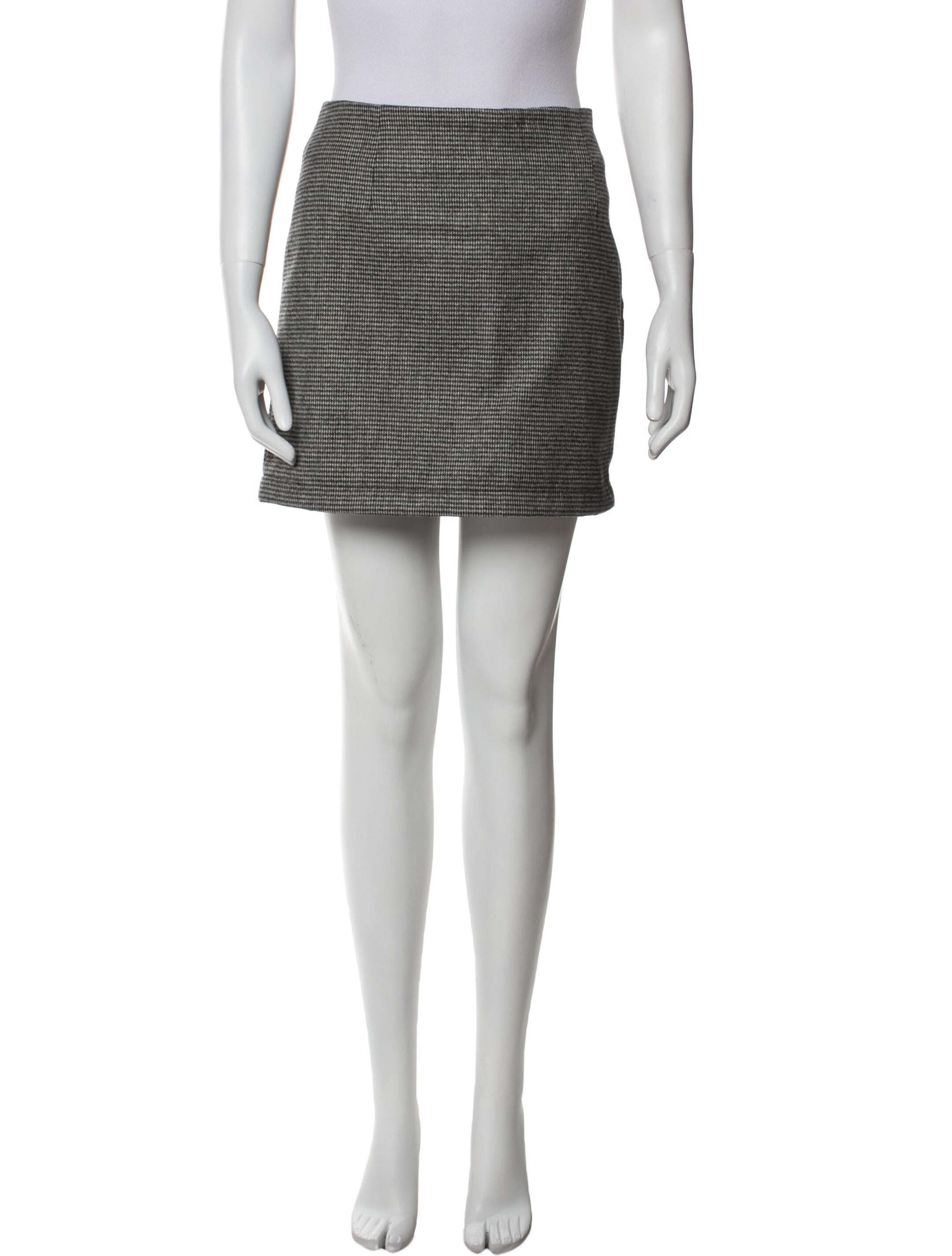 Simon Miller Wool Mini Skirt
