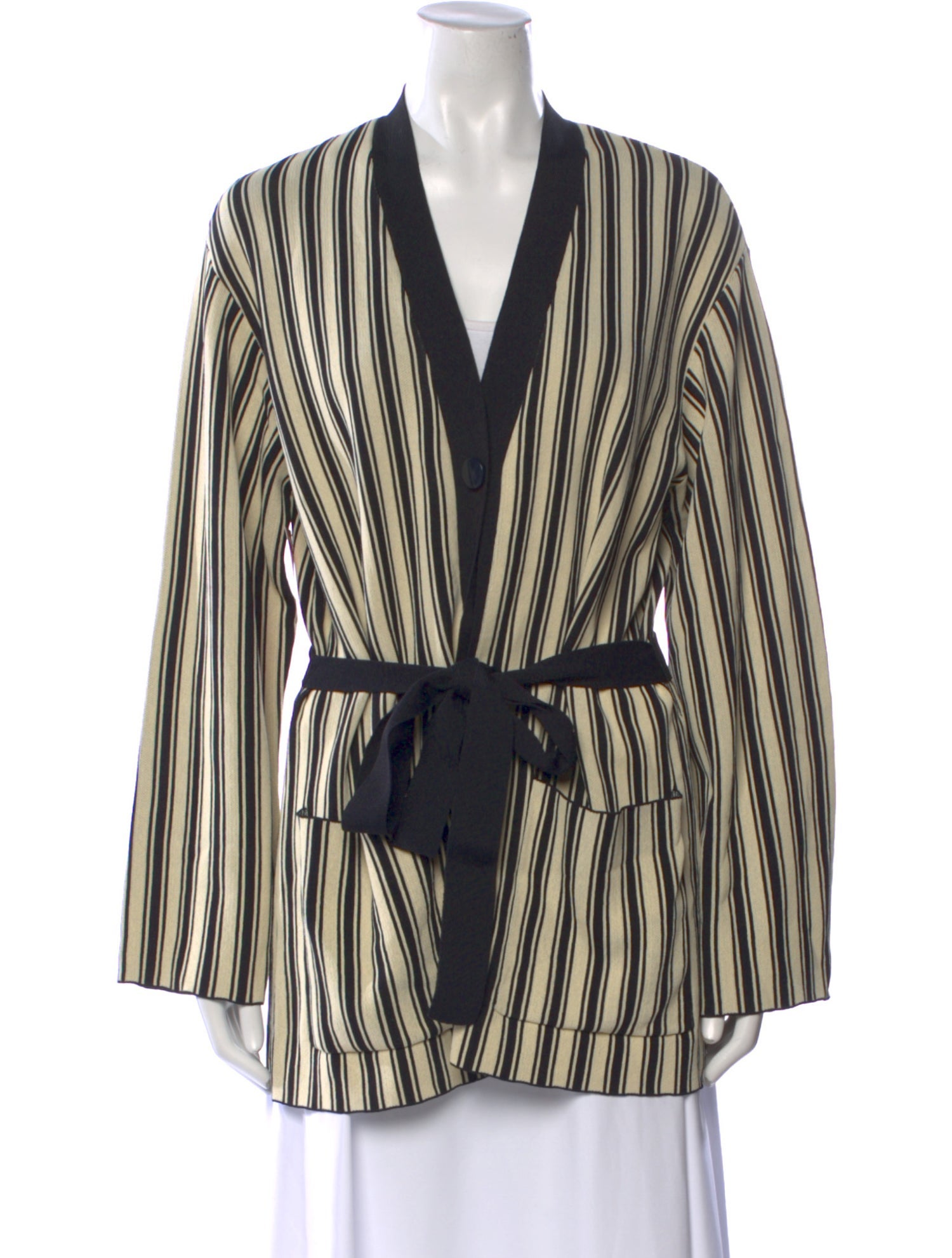 Simon Miller Striped V-Neck Sweater w/ Tags