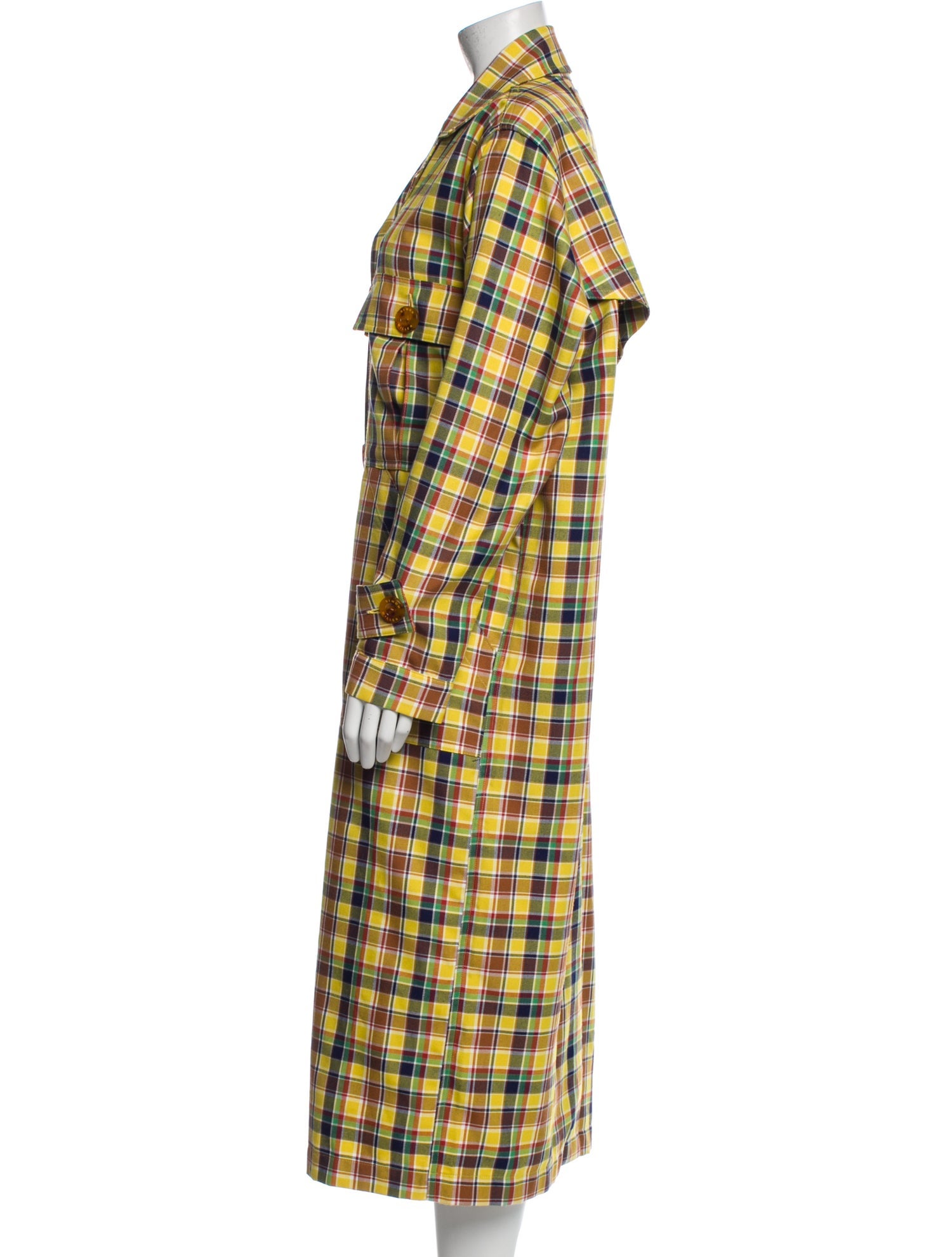 Simon Miller Plaid Print Coat