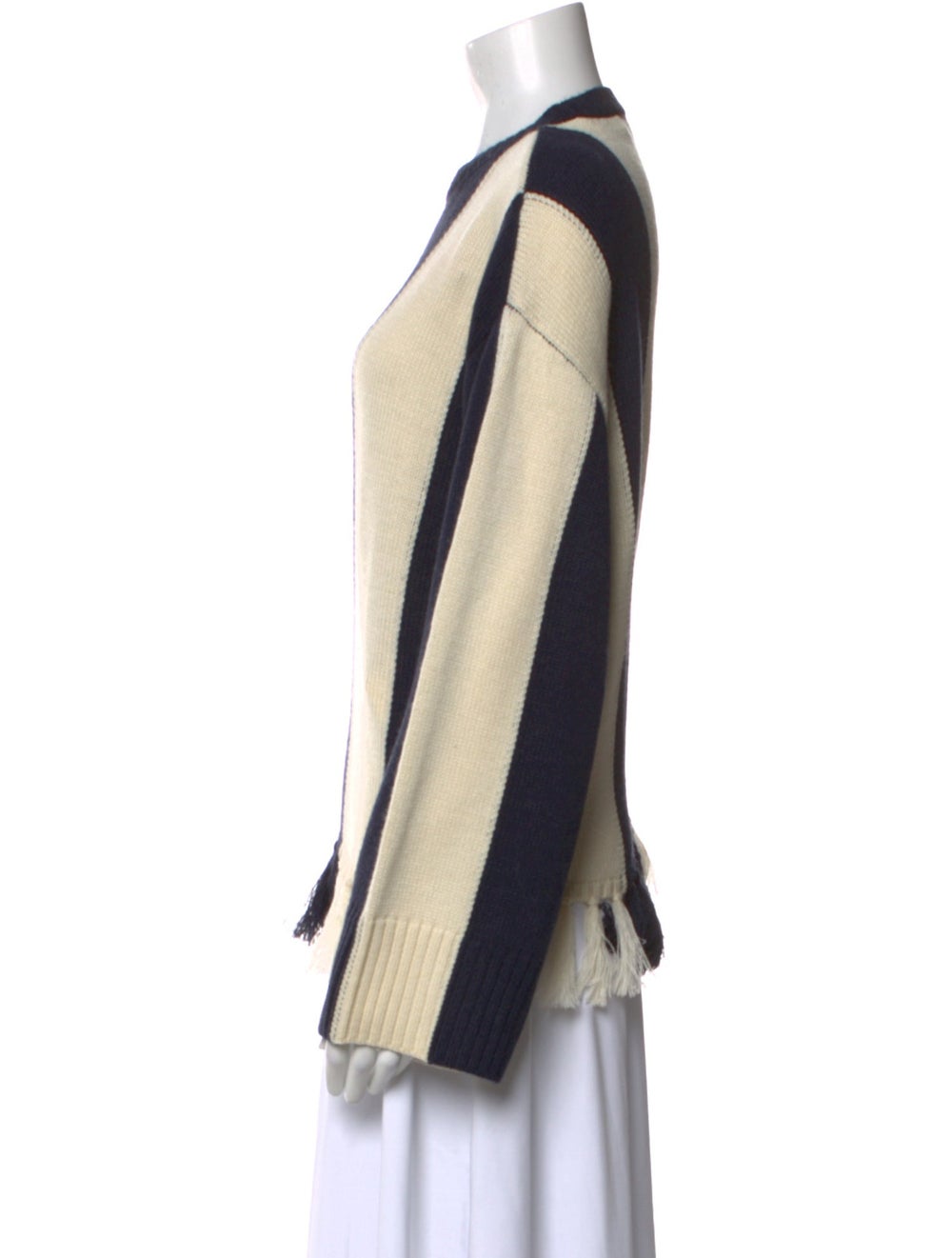 Simon Miller Pullover Blue Colorblock Pattern Lon… - image 2