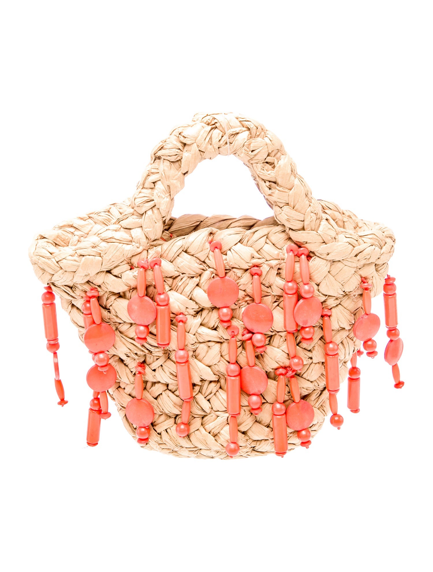 Simon Miller Raffia Top Handle Bag w/ Tags