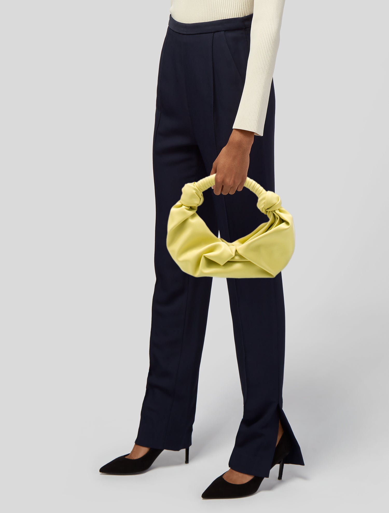 Simon Miller Leather Top Handle Bag