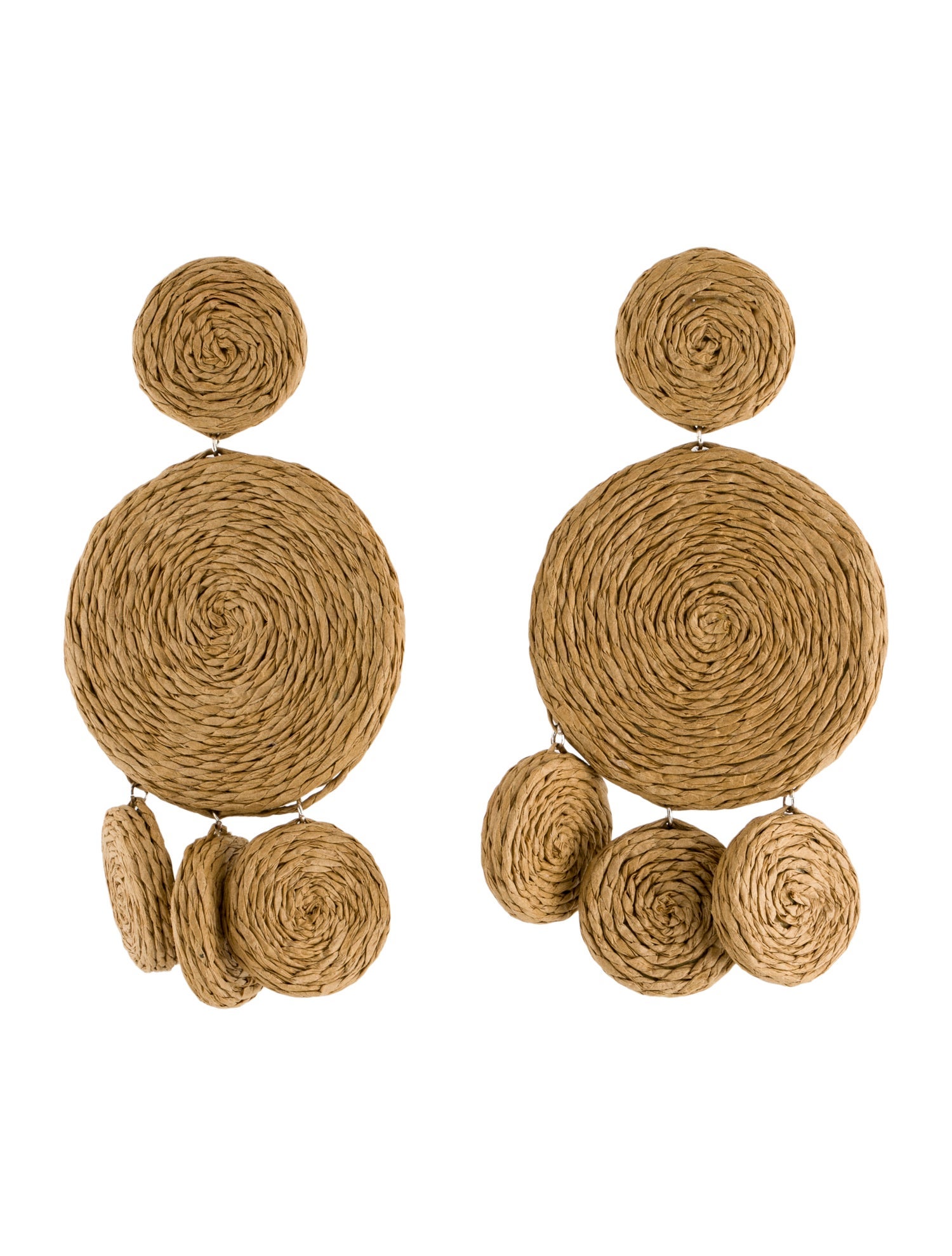 Simon Miller Raffia Deco Drop Earrings