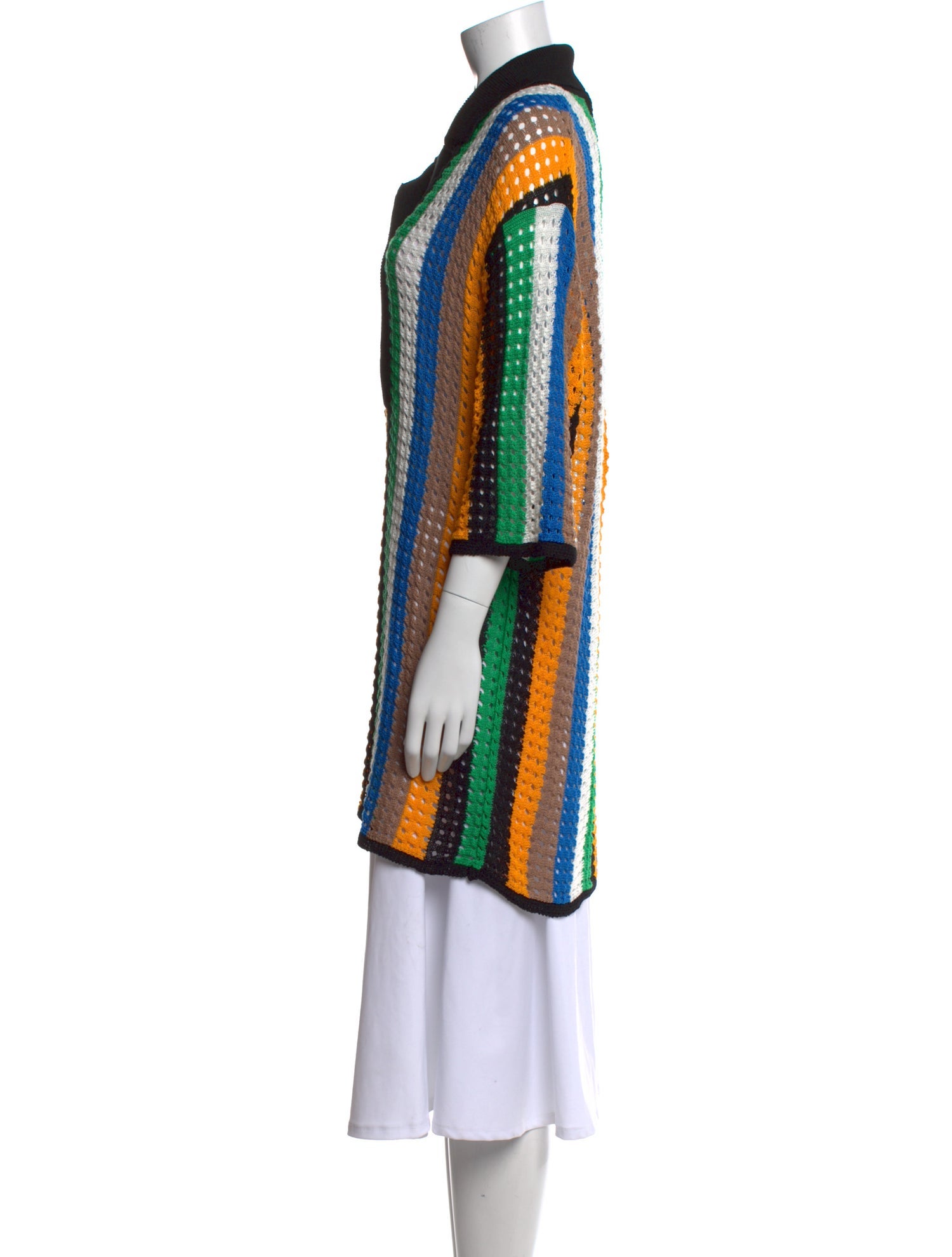 Simon Miller Striped Three-Quarter Sleeve Tunic w/ Tags