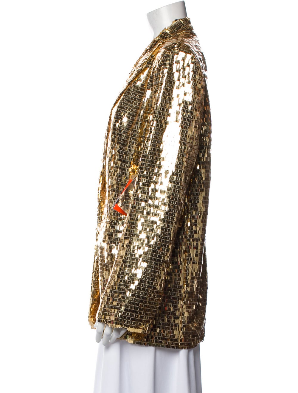 Simon Miller Jacket Striped Sequin Embellishments… - image 2