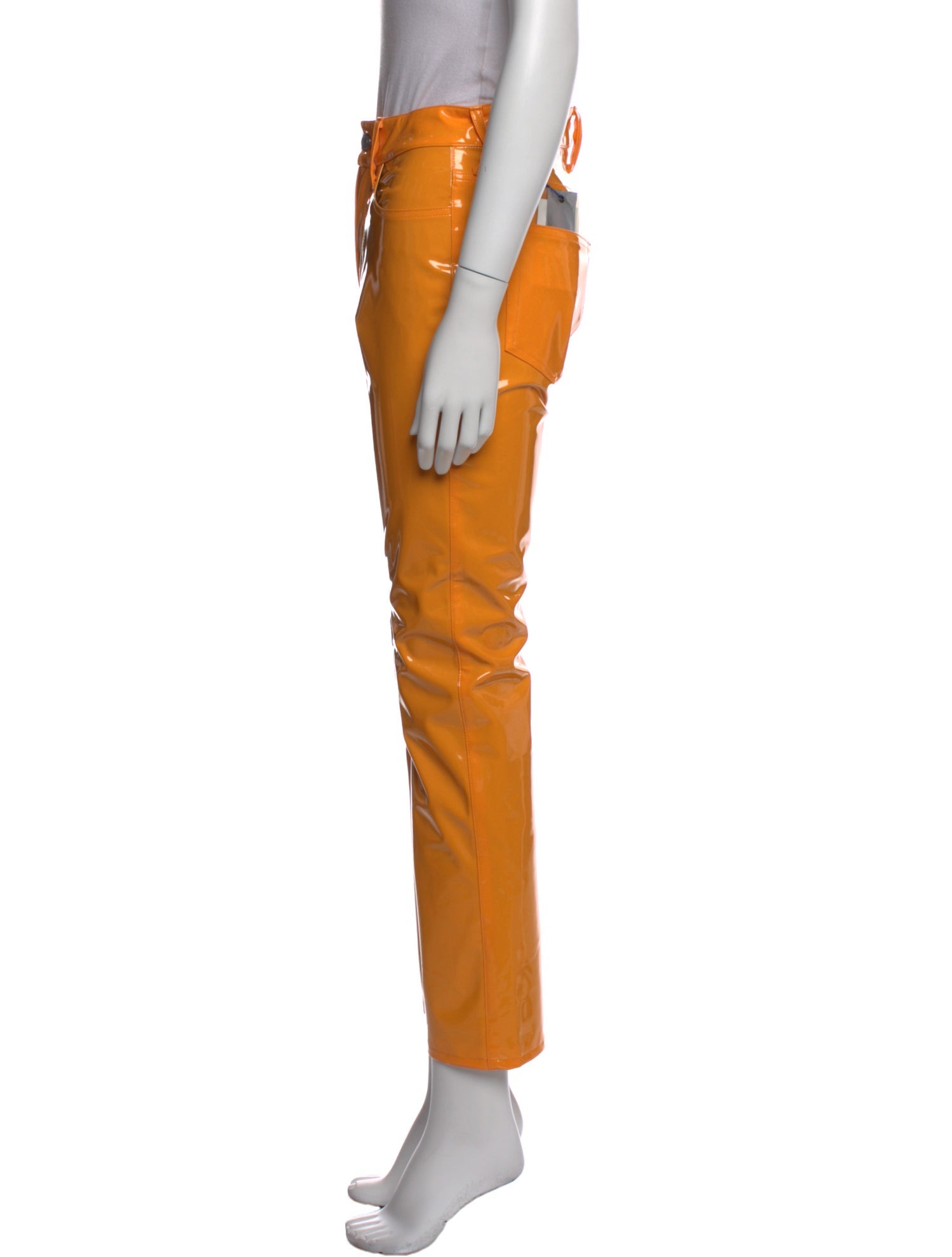 Simon Miller Faux Leather Straight Leg Pants w/ Tags