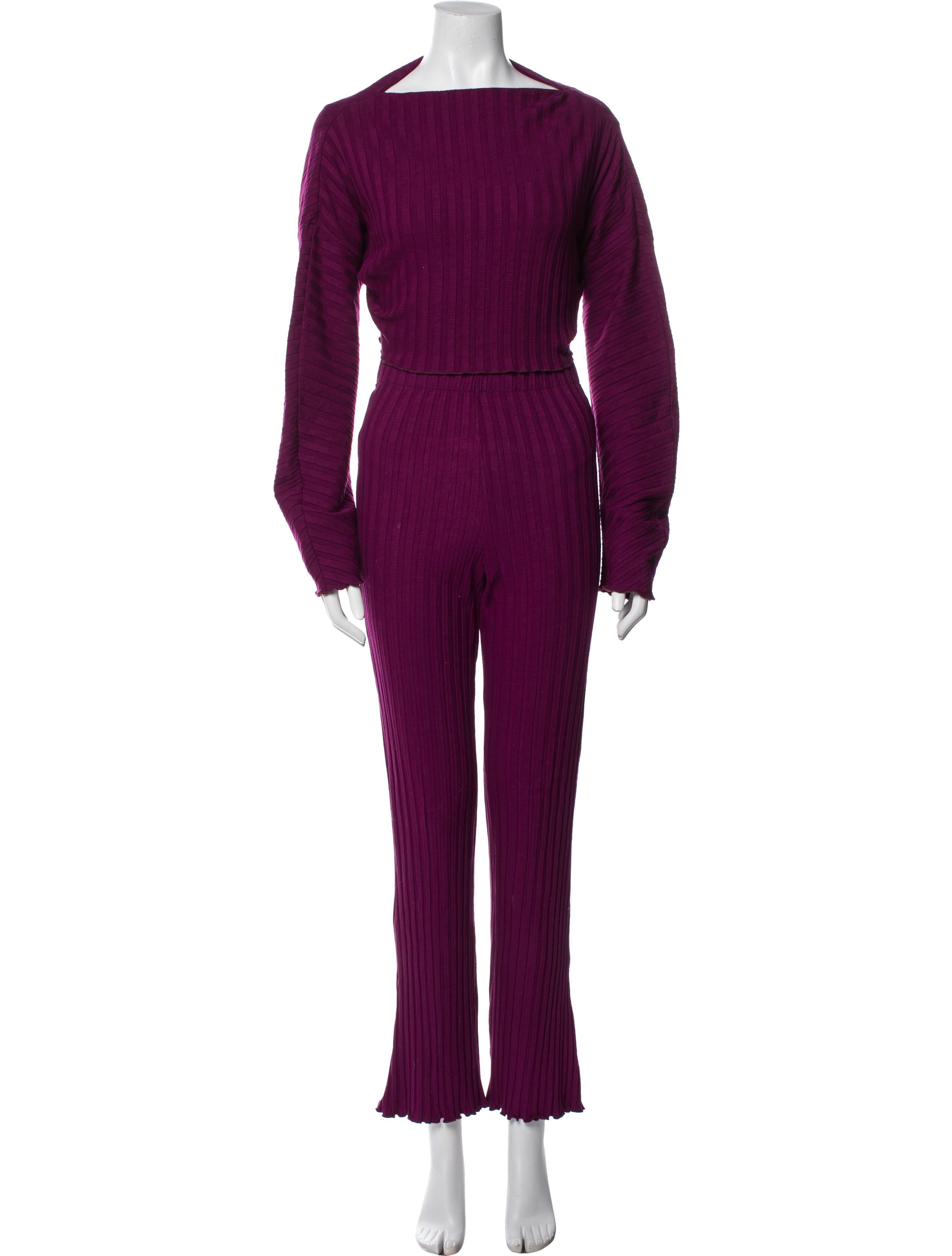 Simon Miller Ruffle Embellishment Pant Set