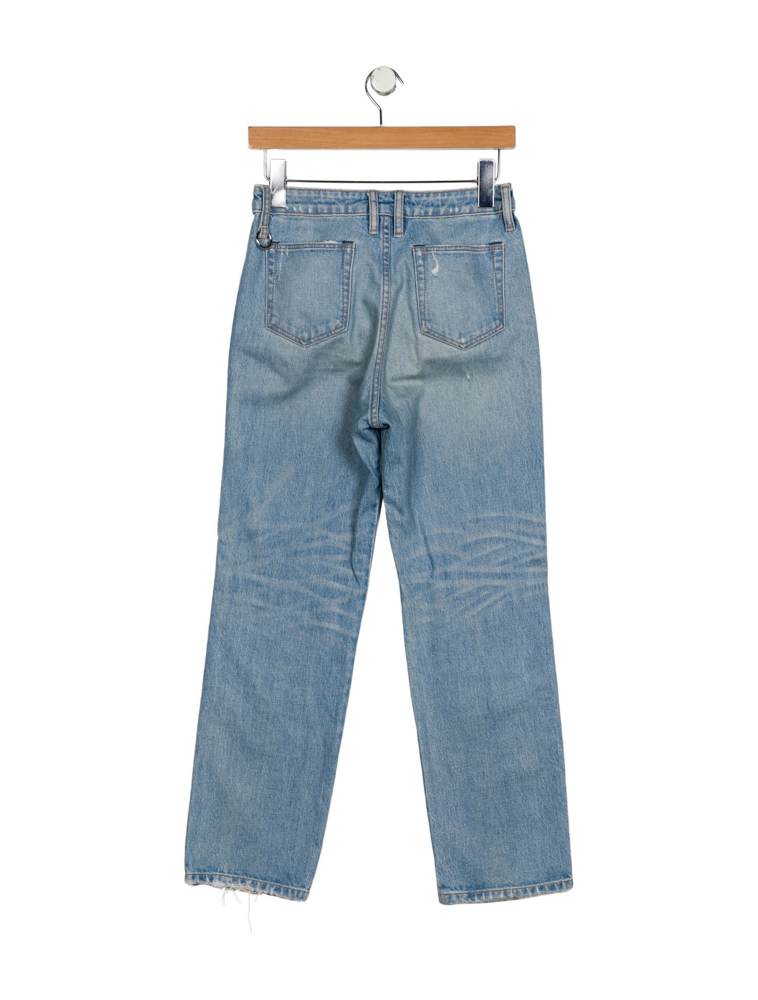 Simon Miller Mid-Rise Straight Leg Jeans