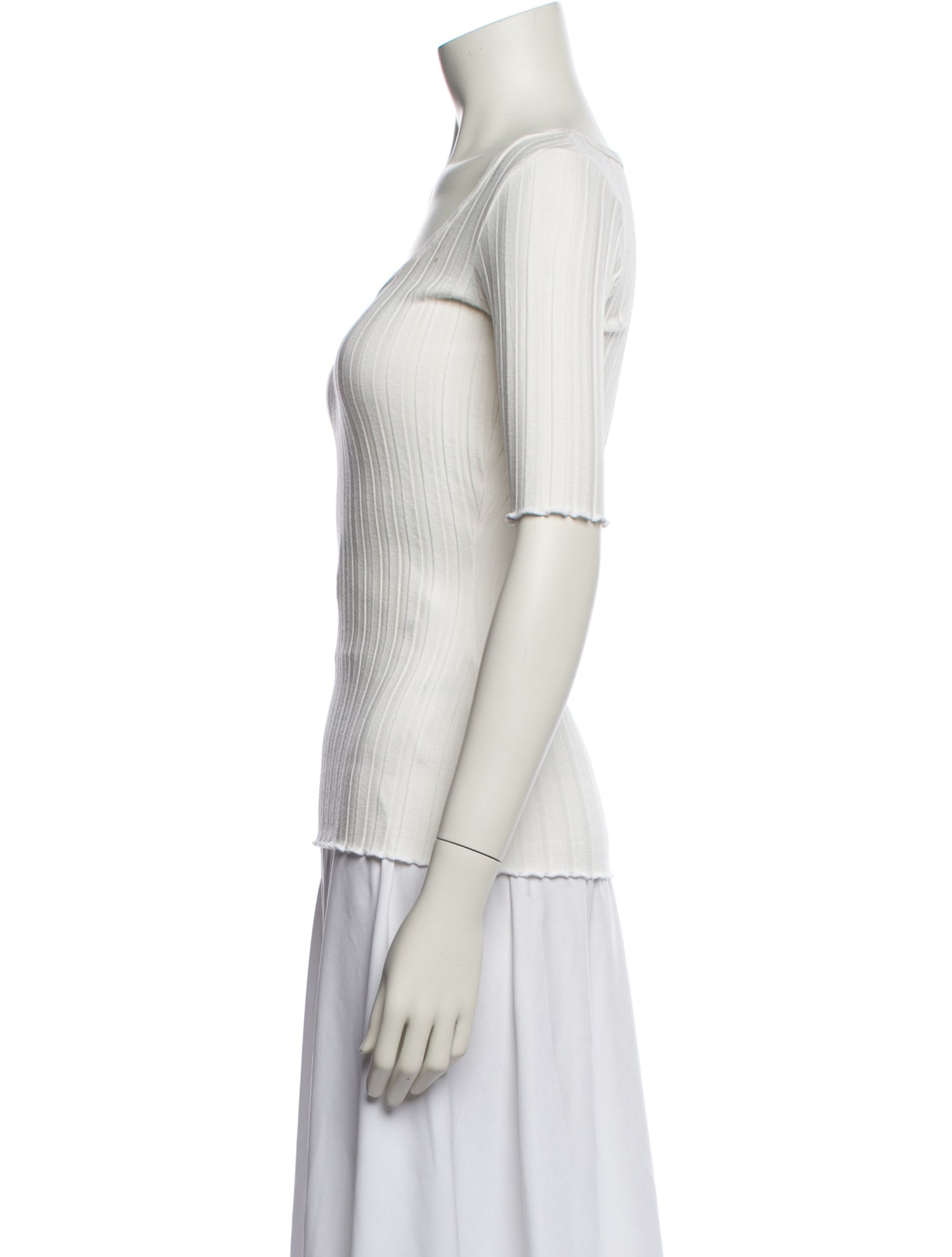 Simon Miller Scoop Neck Short Sleeve Top