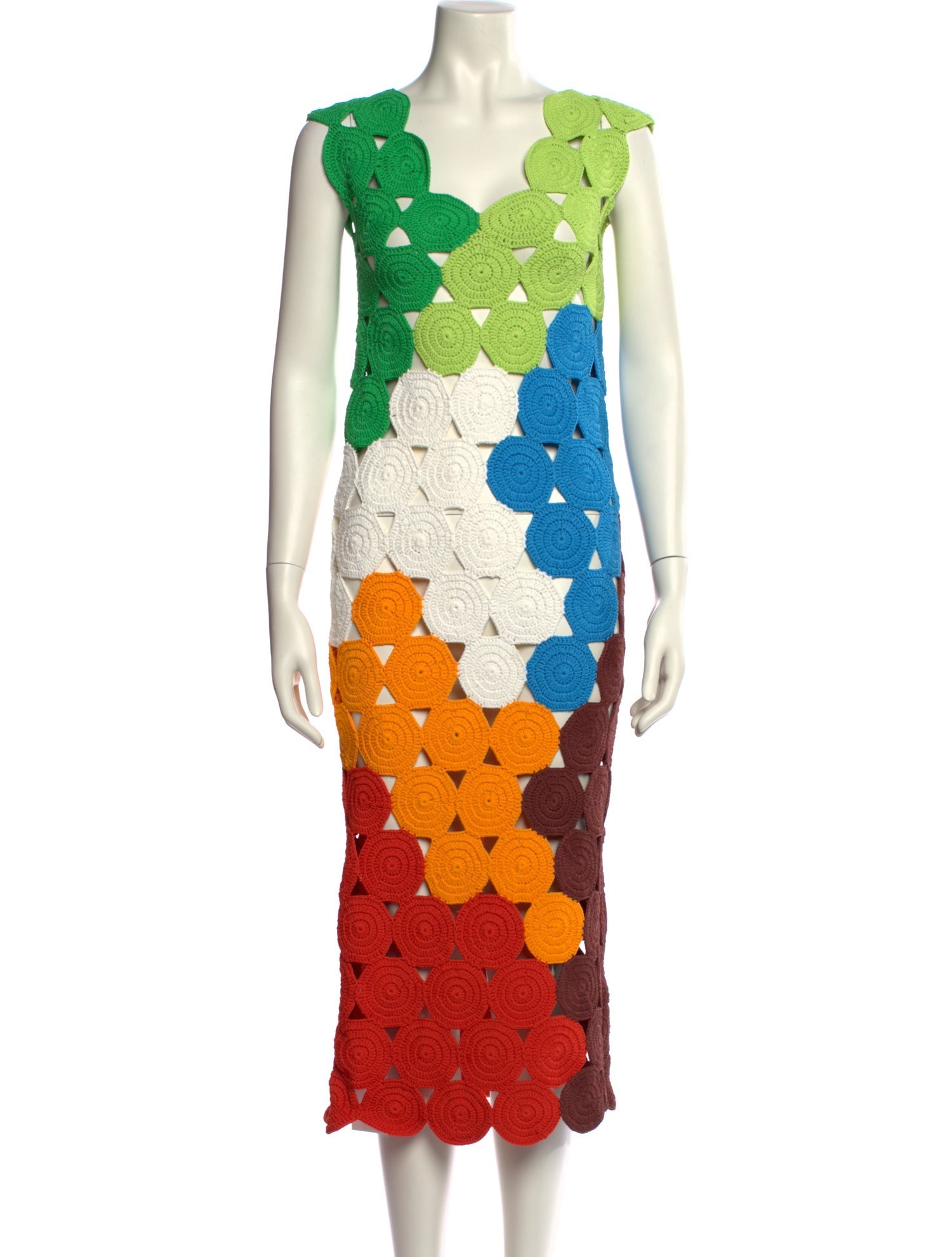 Simon Miller Polka Dot Print Midi Length Dress