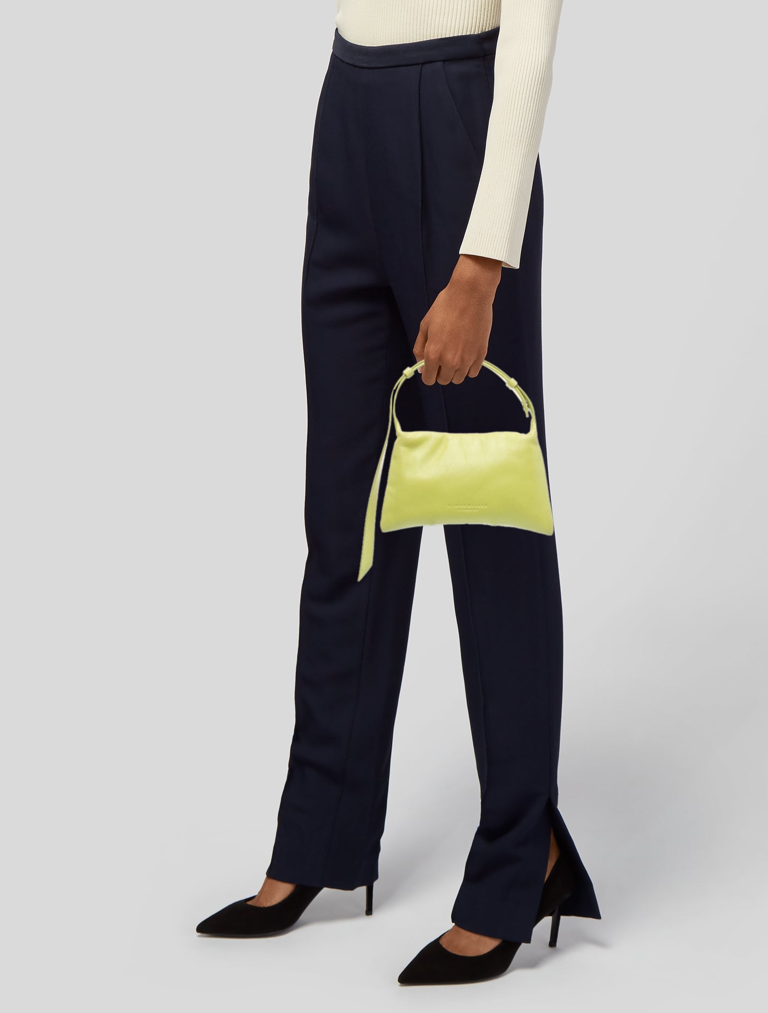 Simon Miller Leather Top Handle Bag