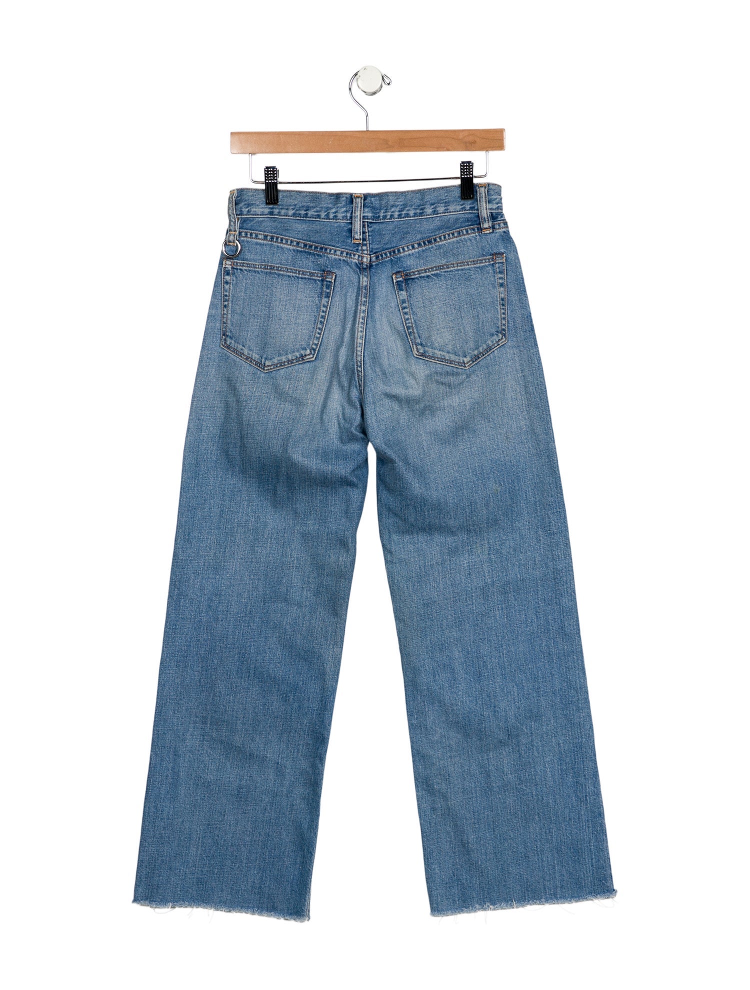 Simon Miller Mid-Rise Wide Leg Jeans