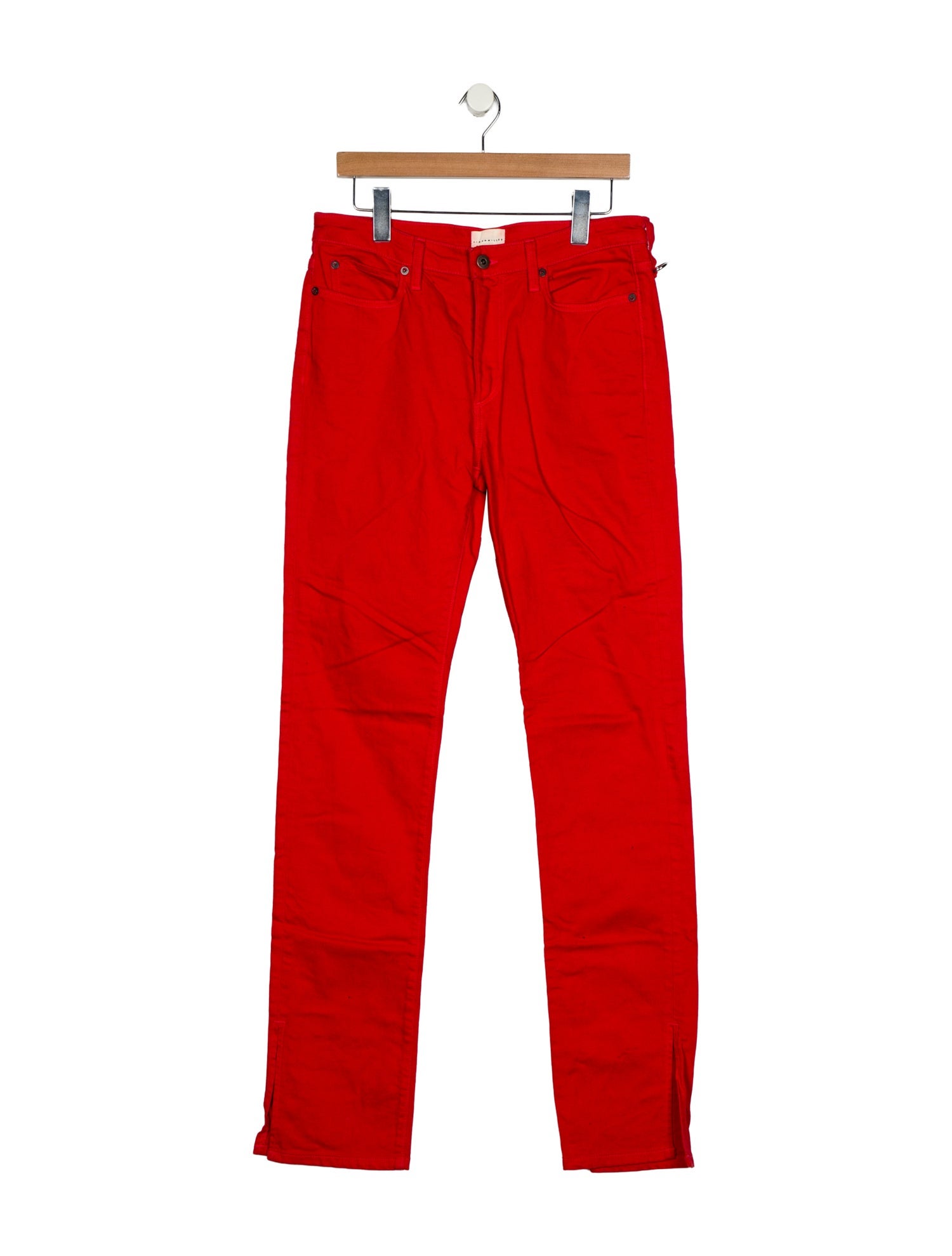 Simon Miller Mid-Rise Straight Leg Jeans