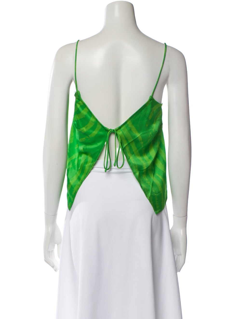 Simon Miller Patterned Square Neckline Top - image 3