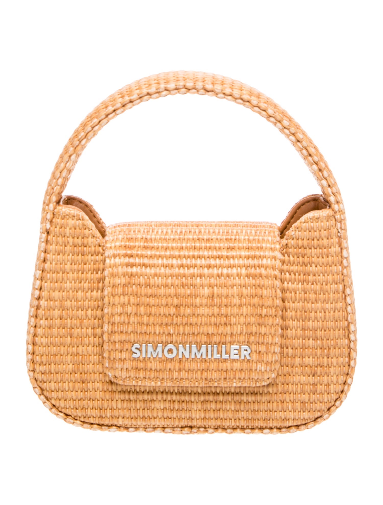 Simon Miller Straw Top Handle Bag