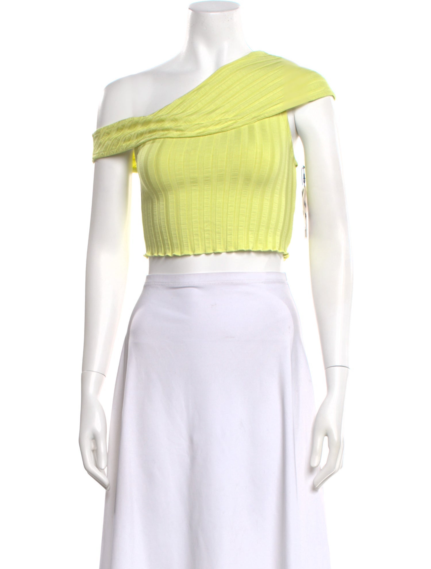 Simon Miller Off-The-Shoulder Sleeveless Crop Top