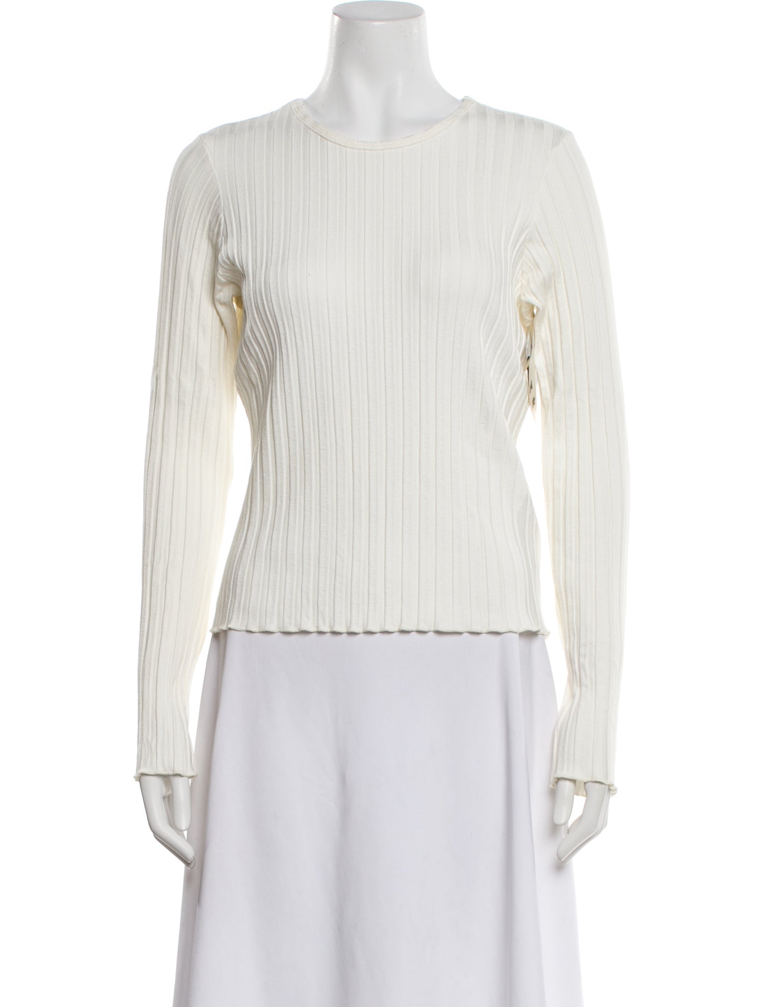 Simon Miller Crew Neck Long Sleeve Top