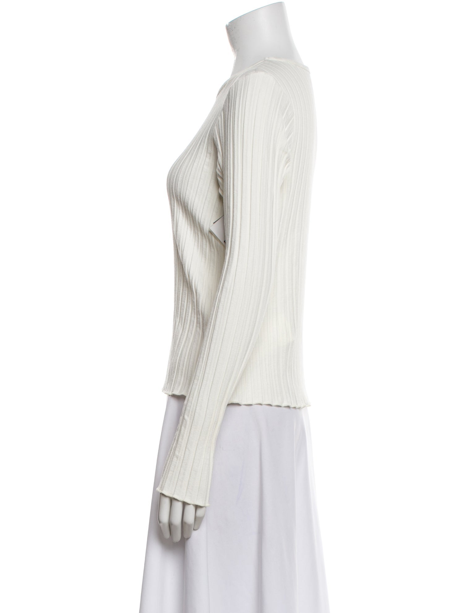 Simon Miller Crew Neck Long Sleeve Top