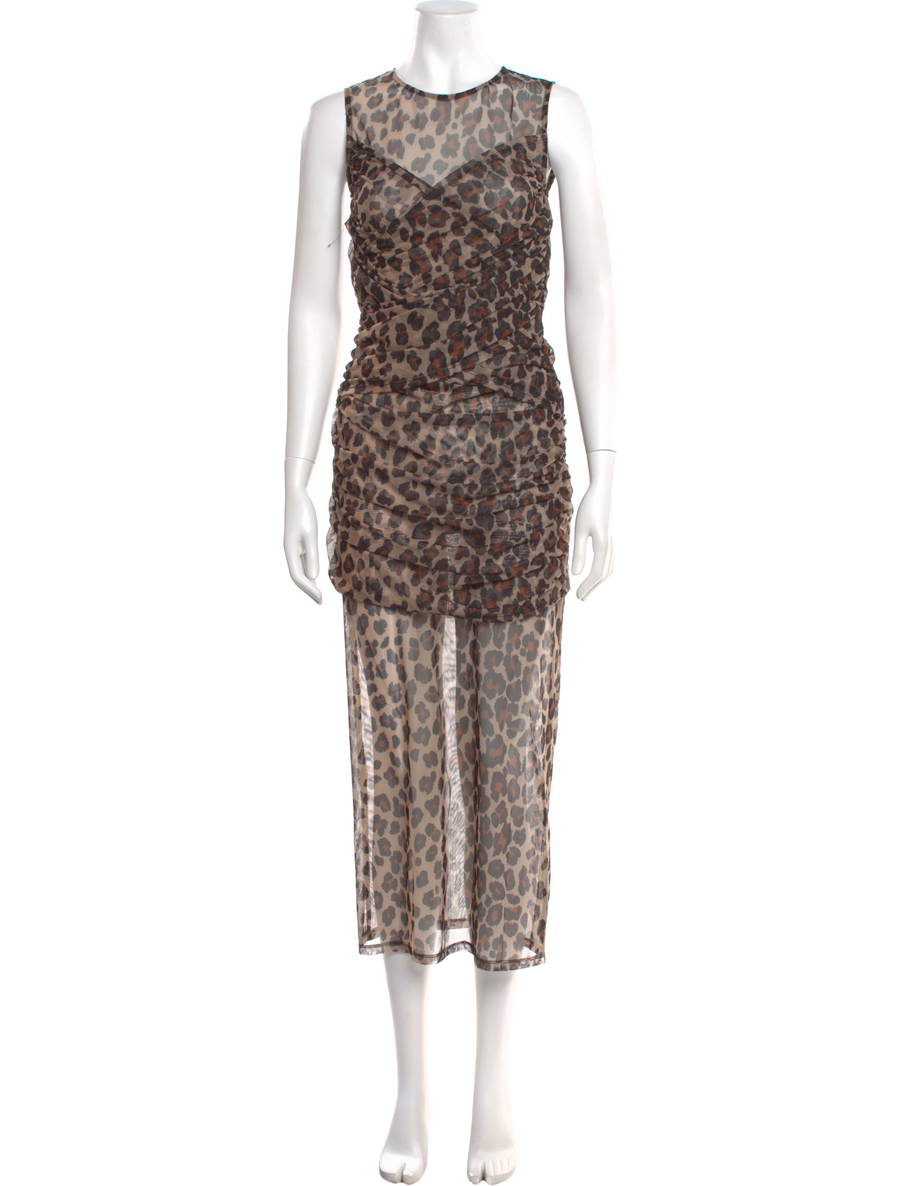 Prada Lip Print Dress - Red Dresses, Clothing - PRA29728 | The