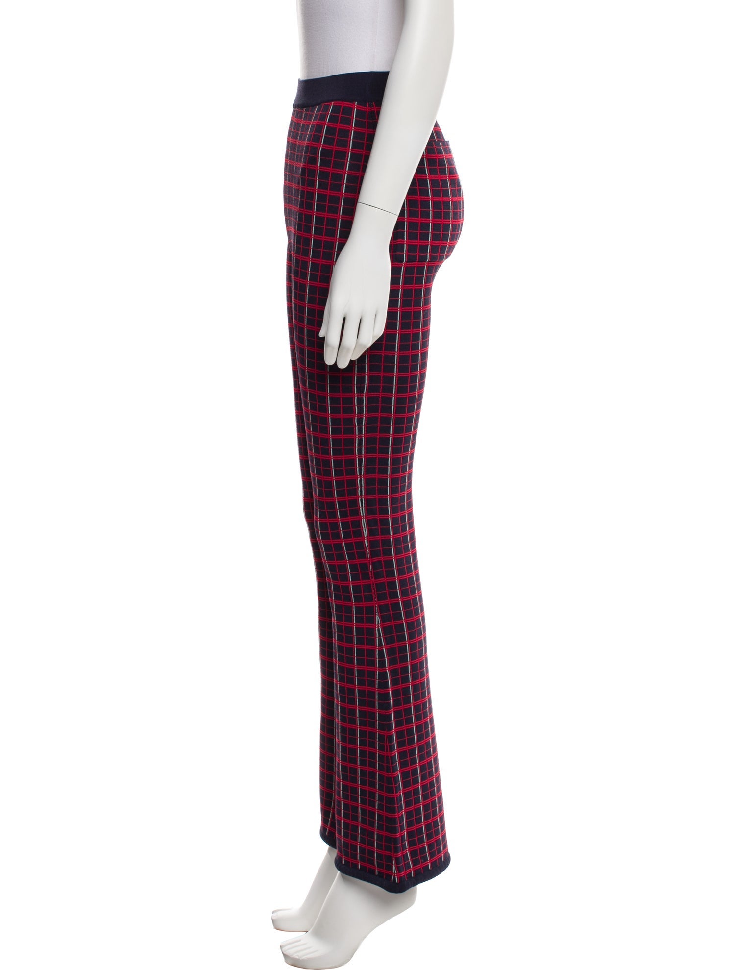 Simon Miller Plaid Print Sweatpants