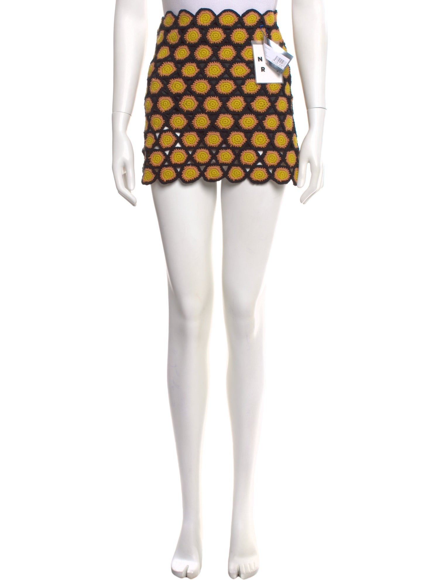 Simon Miller Printed Mini Skirt