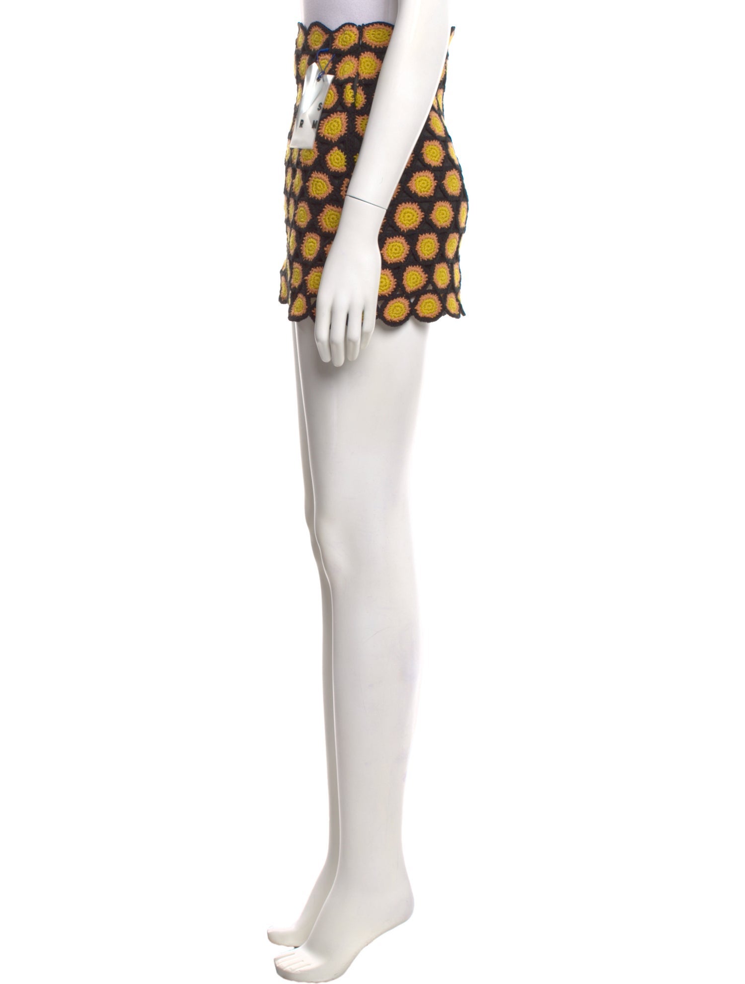 Simon Miller Printed Mini Skirt