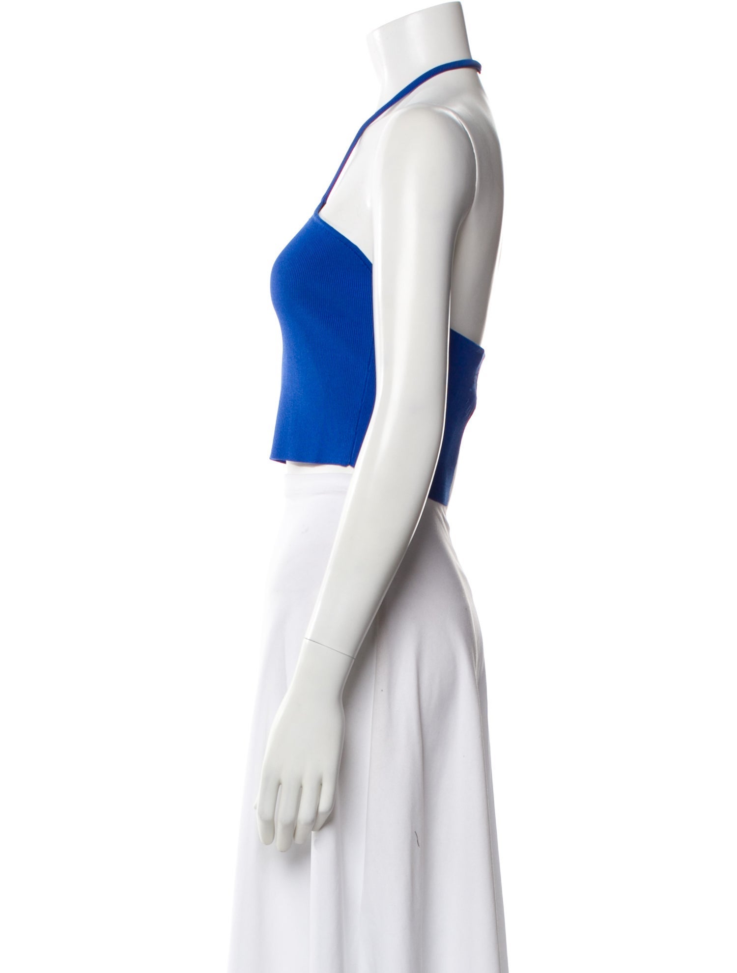 Simon Miller Halterneck Sleeveless Crop Top