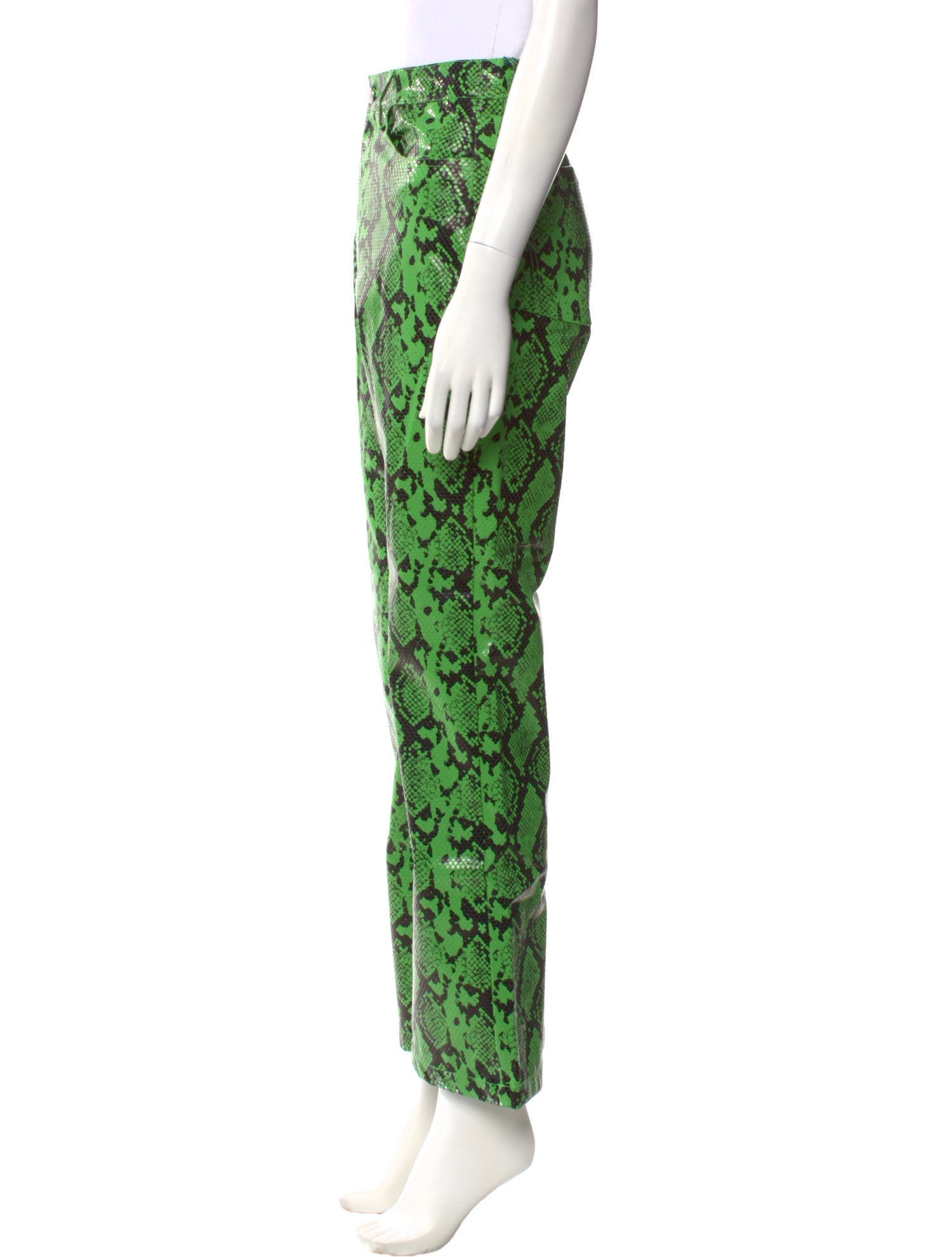 Simon Miller Animal Print Wide Leg Pants