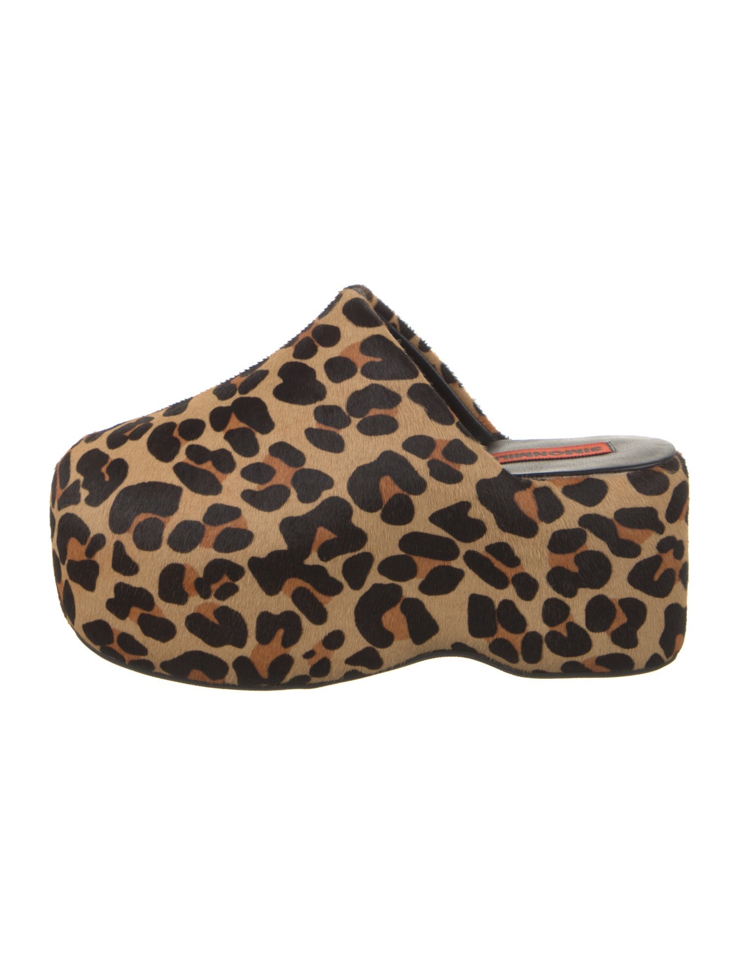 Simon Miller Ponyhair Animal Print Mules