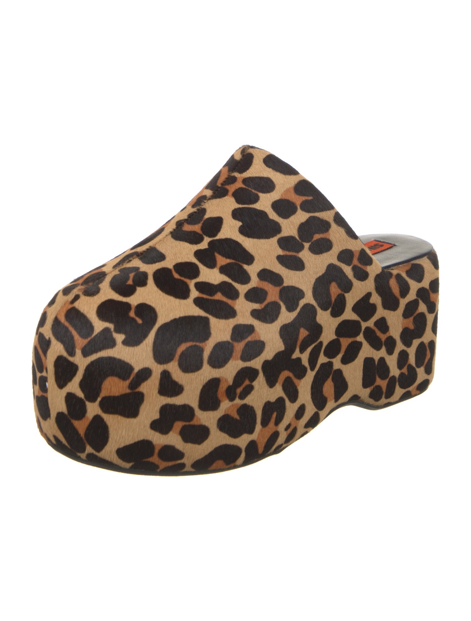 Simon Miller Ponyhair Animal Print Mules