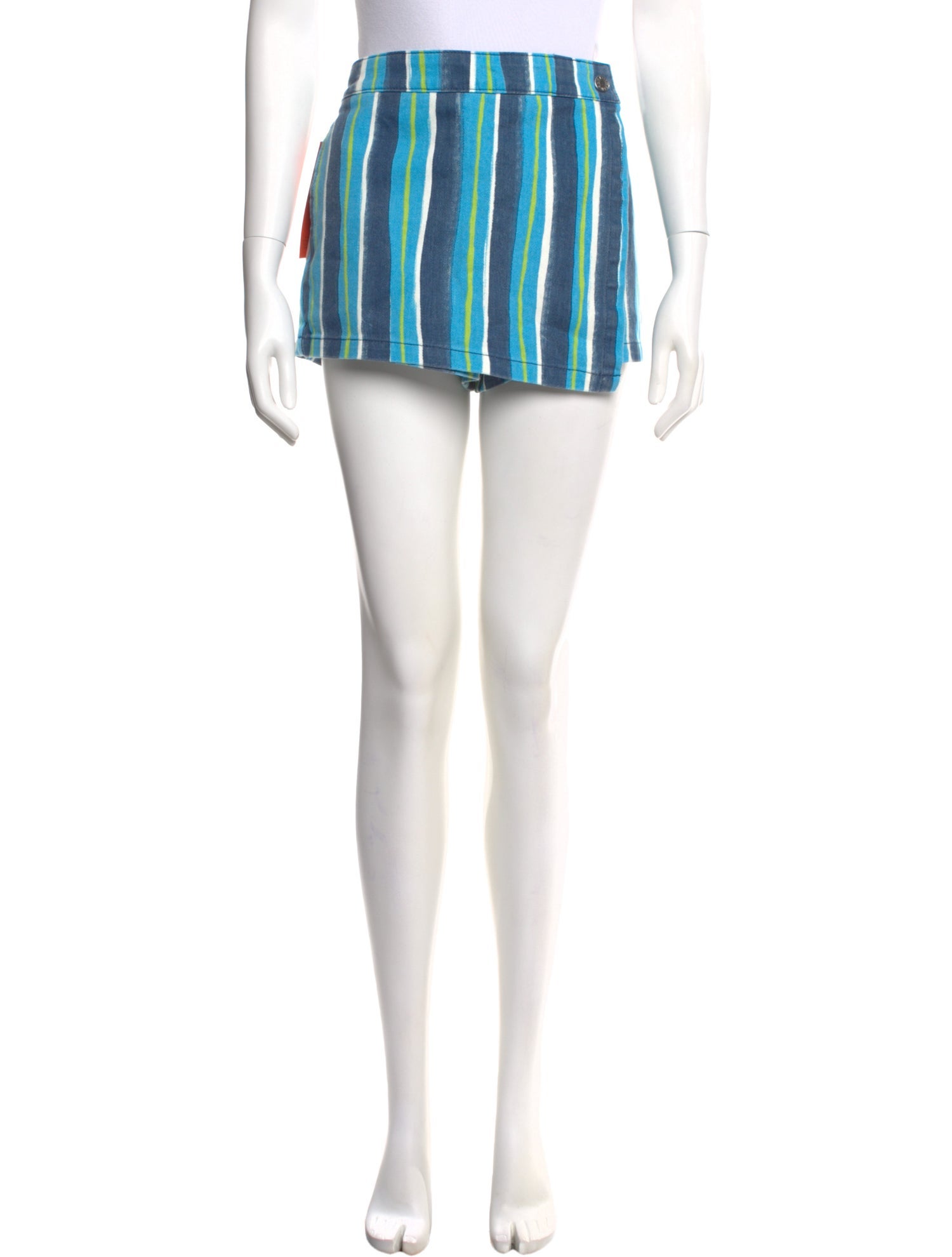 Simon Miller Striped Mini Shorts