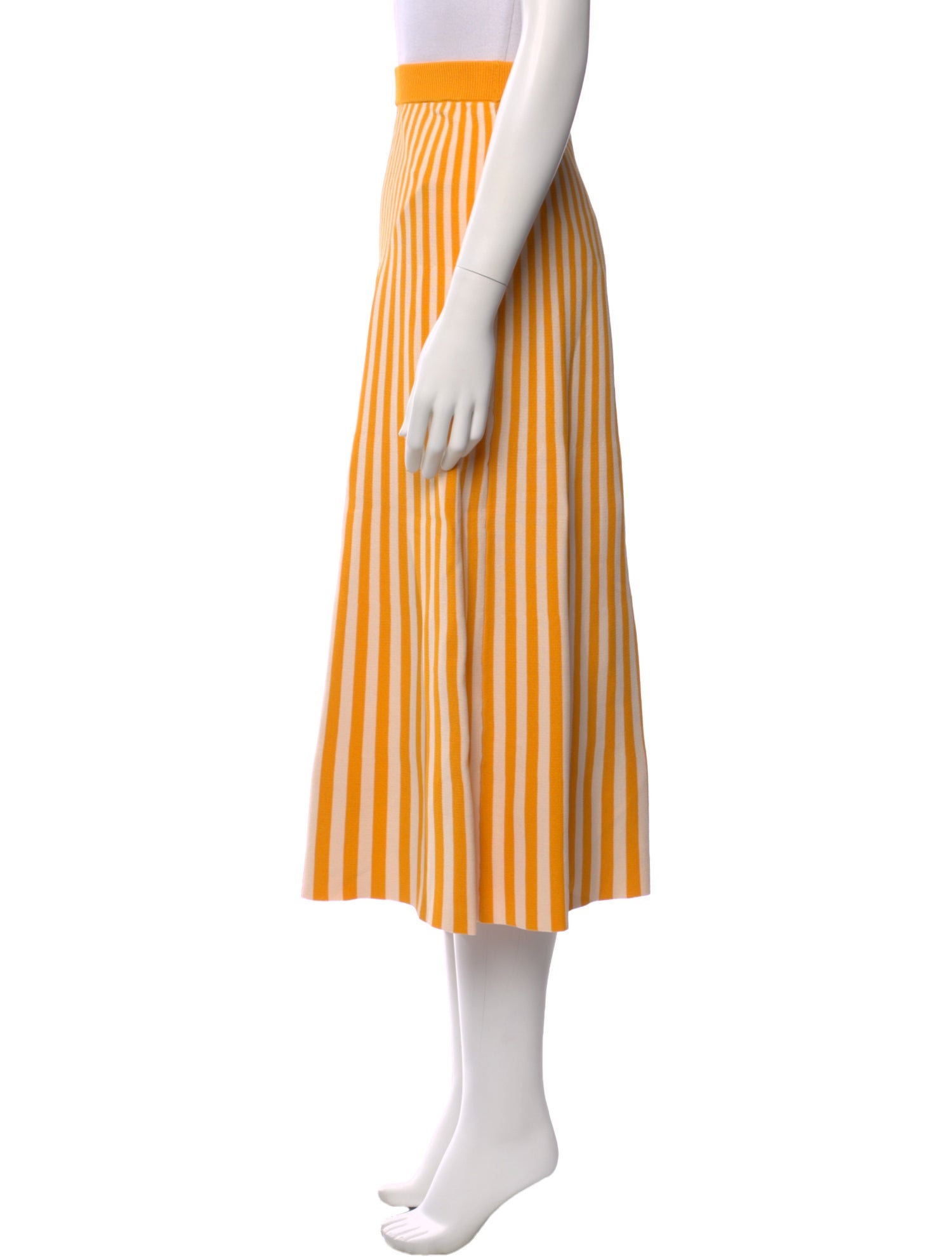 Simon Miller Striped Midi Length Skirt