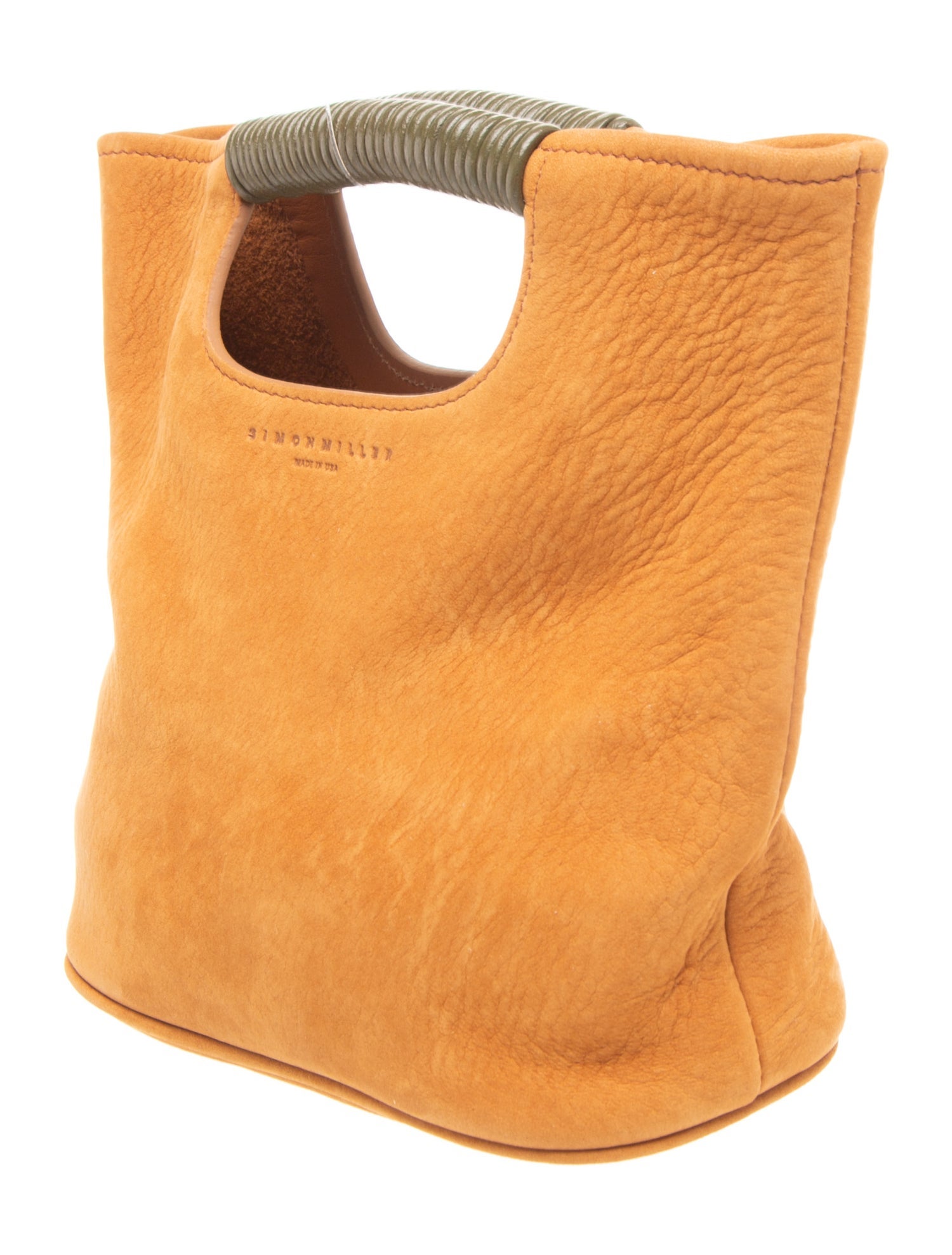 Simon Miller Leather Top Handle Bag - Neutrals Handle Bags 