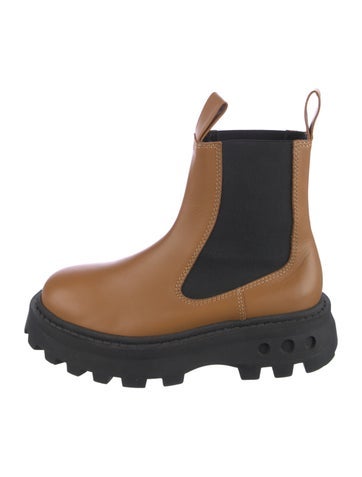 Pre-owned Simon Miller Leather Chelsea Boots In Brown