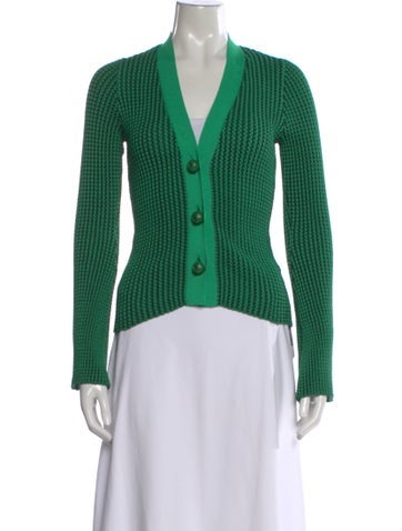 Pre-owned Simon Miller V-neck Sweater In Green