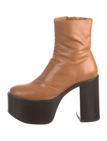 Pre-owned Simon Miller Leather Boots In Brown