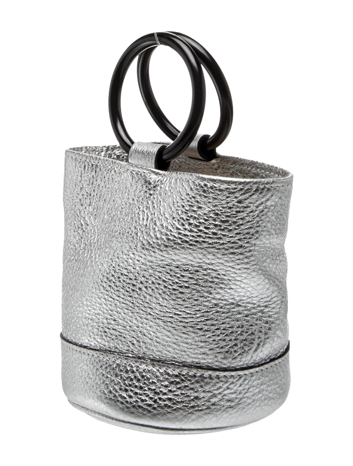 Simon Miller Leather Bucket Bag - Metallic Mini Bags, Handbags