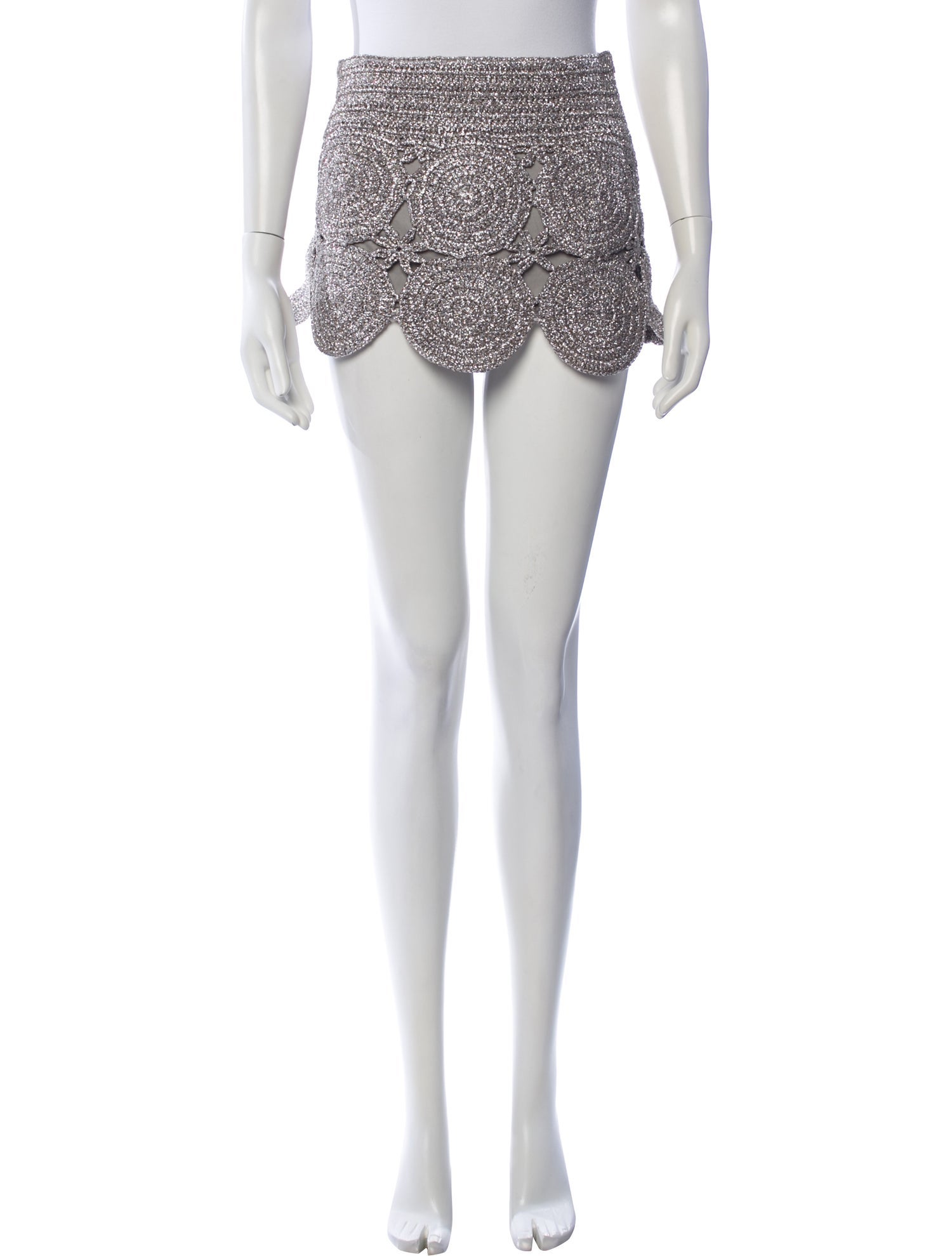 Simon Miller Patterned Mini Skirt