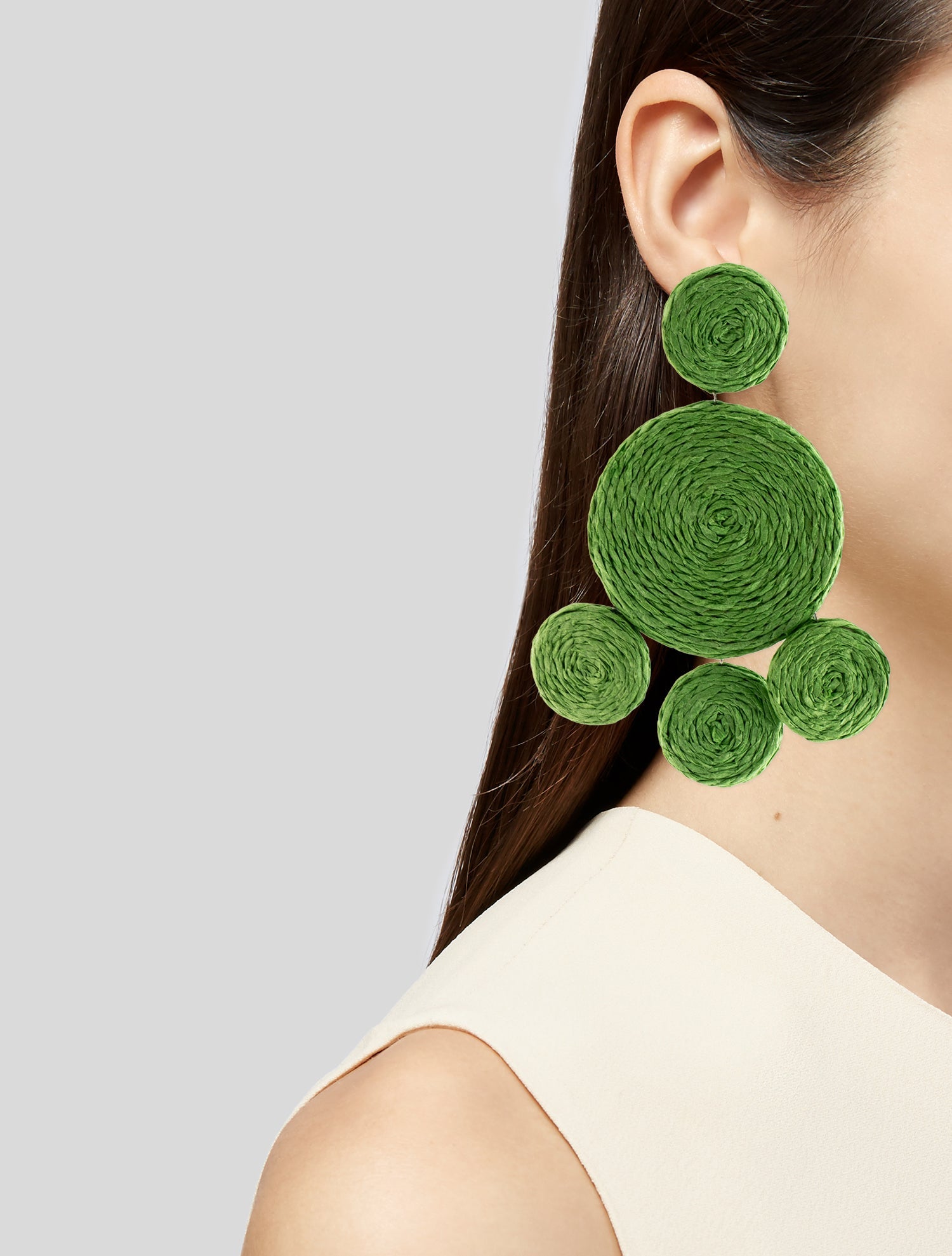 Simon Miller Raffia Deco Earrings
